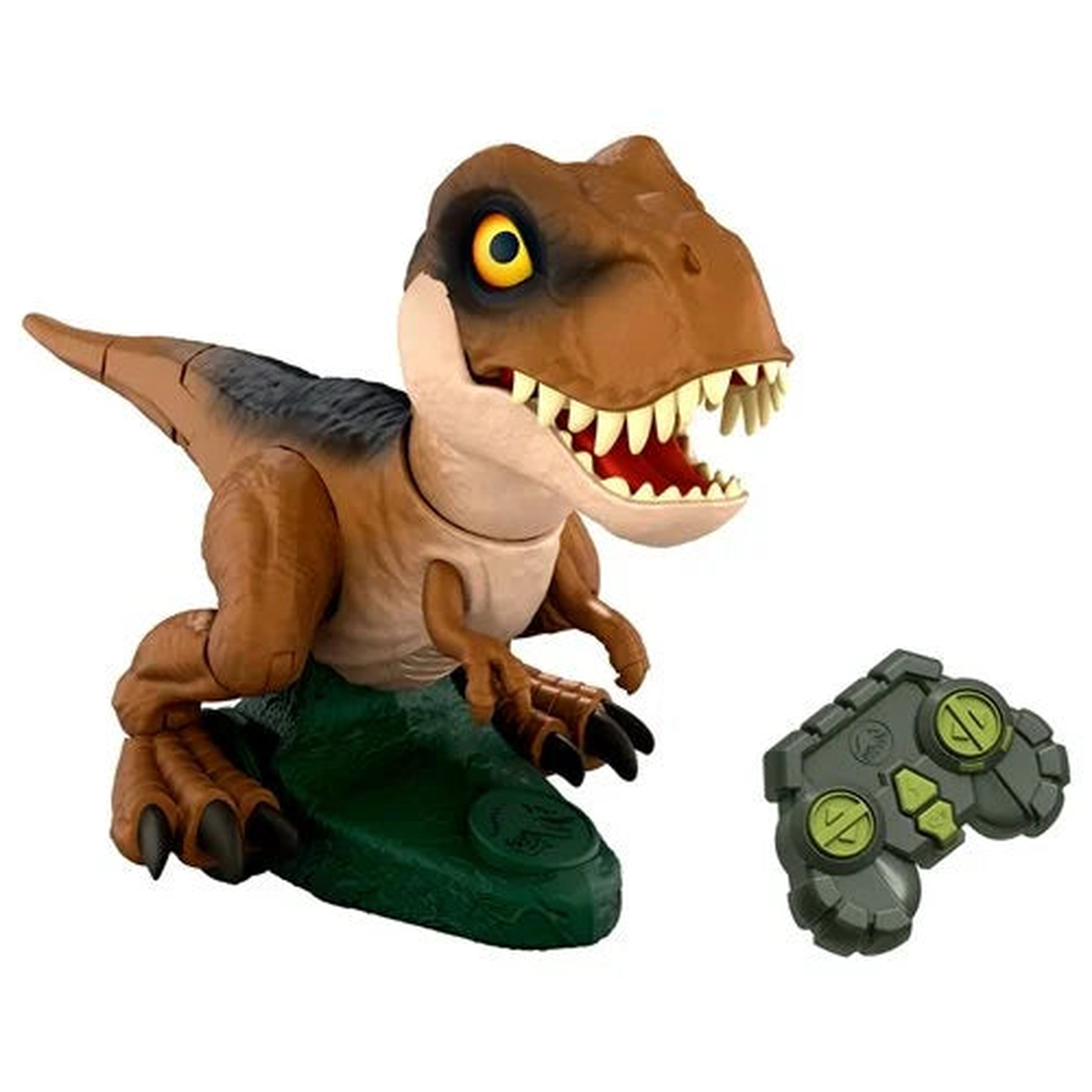 Jurassic World Roarin Frenzy T Rex RC Mattel