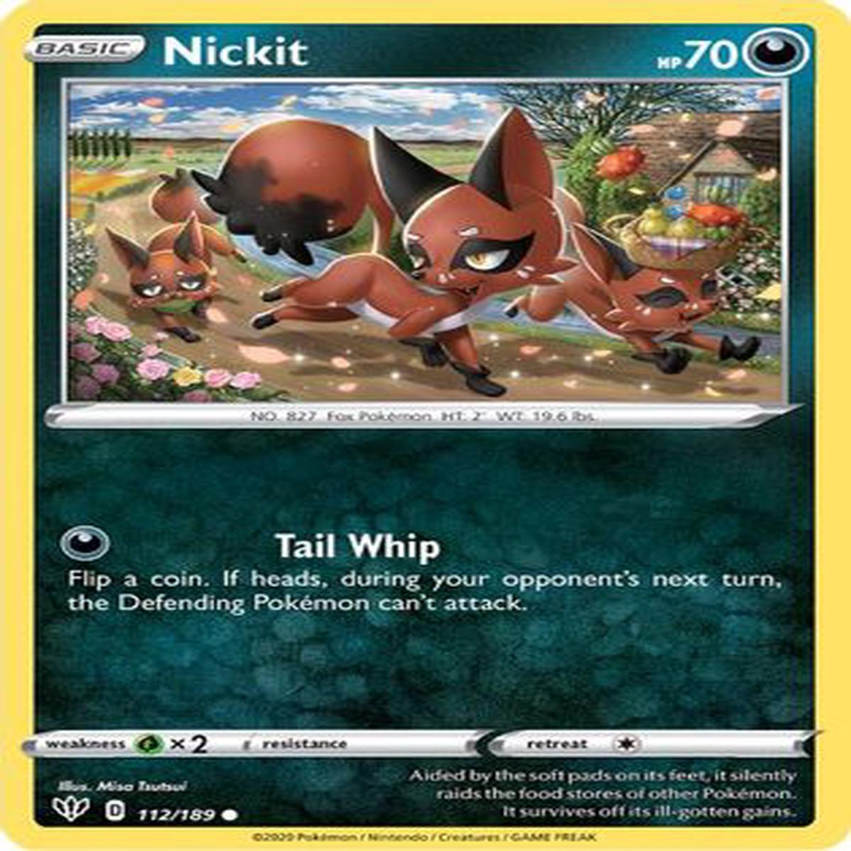 Nickit 112189 - SWSH03 Darkness Ablaze