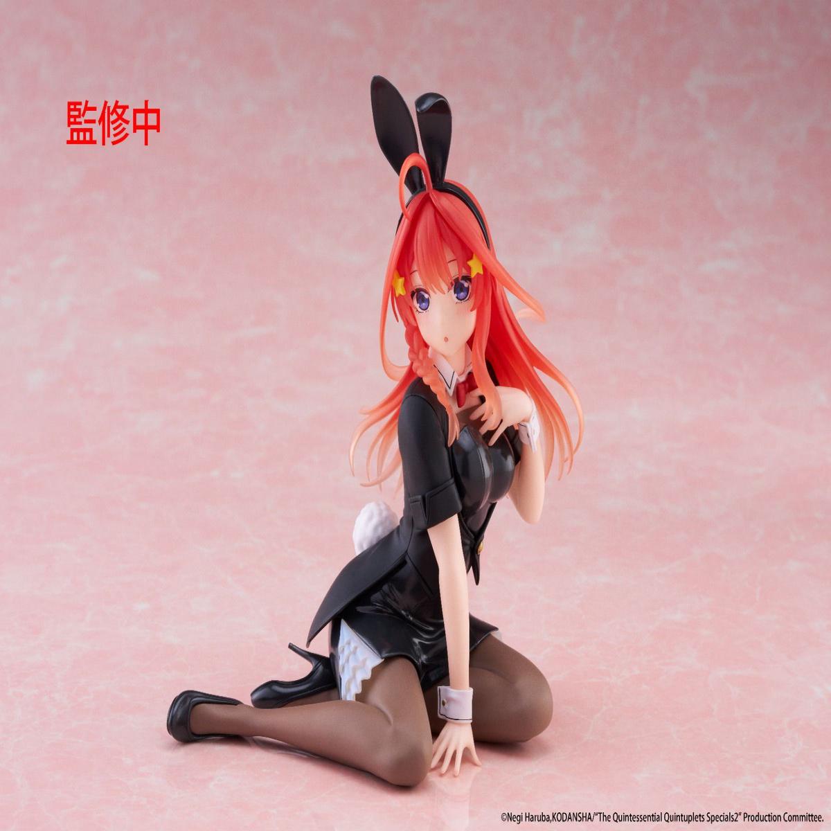 The Quintessential Quintuplets Itsuki Nakano Bunny Ver Desktop Cute Figure - Taito Premium Collectible