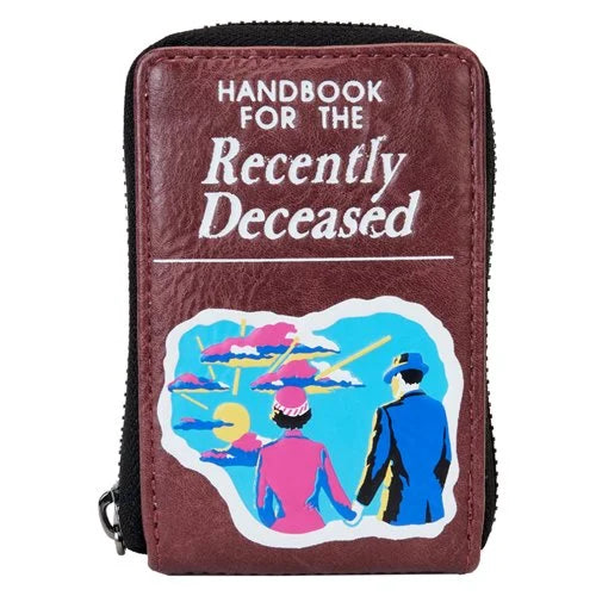 Beetlejuice Handbook for the Recently Deceased Accordion Wallet Loungefly