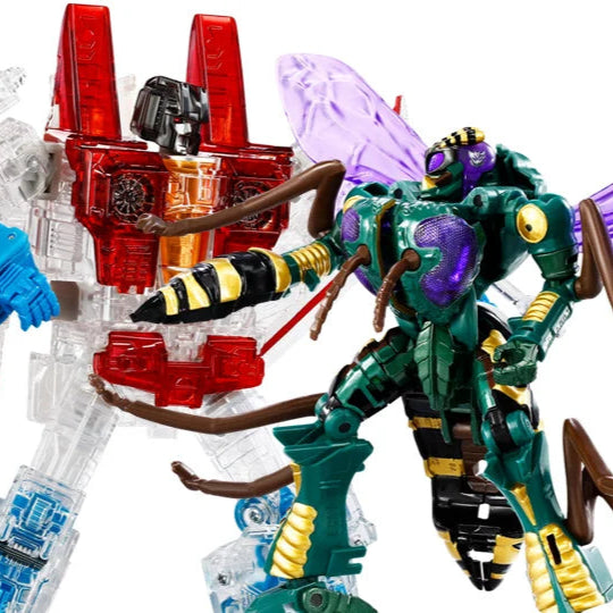 Transformers Beast Wars BWVS-08 - Starscreams Ghost vs Waspinator (Premium Finish) Two-Pack