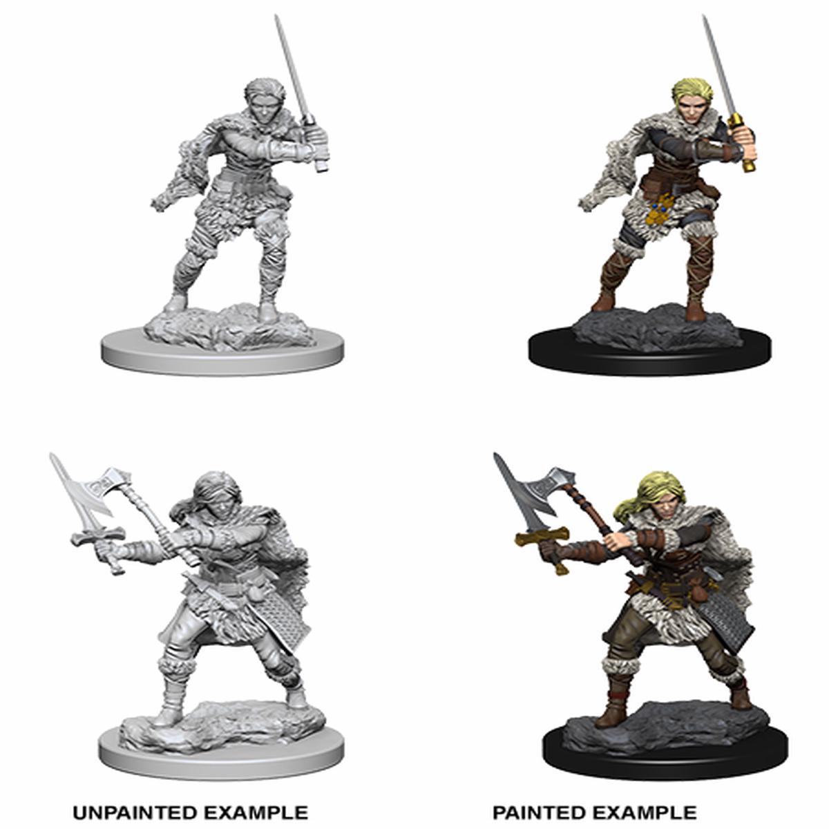 DD Nolzurs Marvelous Miniatures - Human Female Barbarian