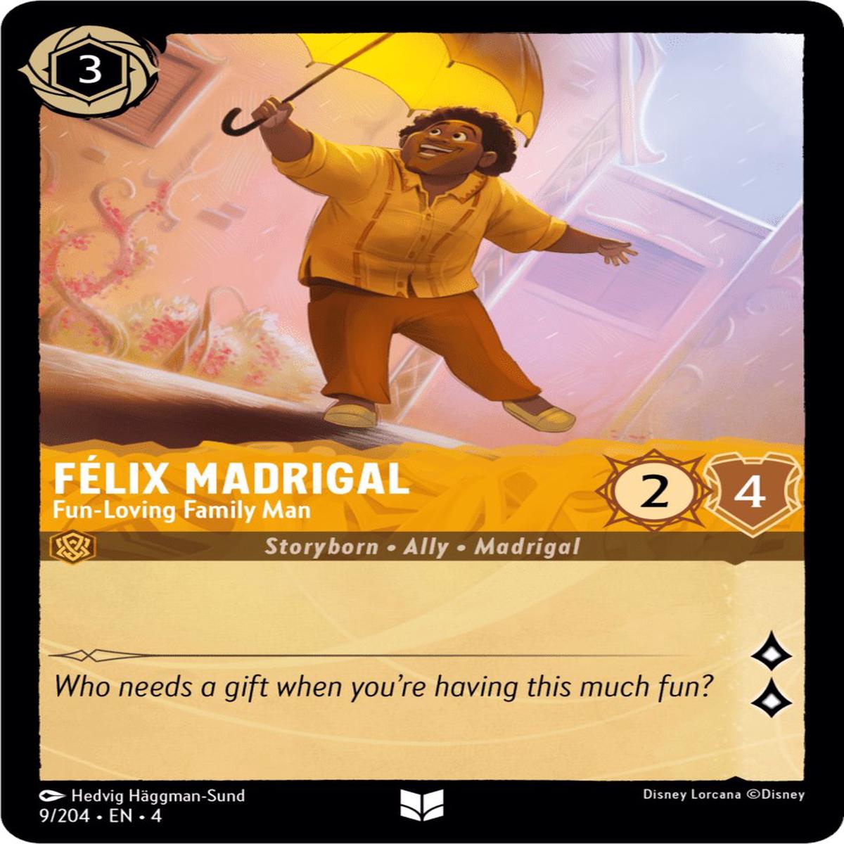 Felix Madrigal - Fun-Loving Family Man (9204) - Ursulas Return