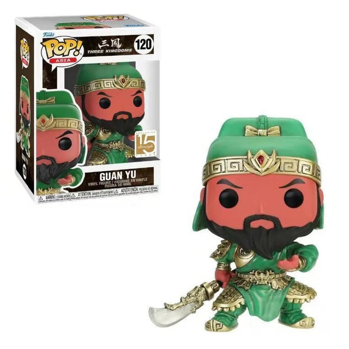 Funko POP Three Kingdoms - Guan Yu Vinyl Figure 120 MindStyle Exclusive