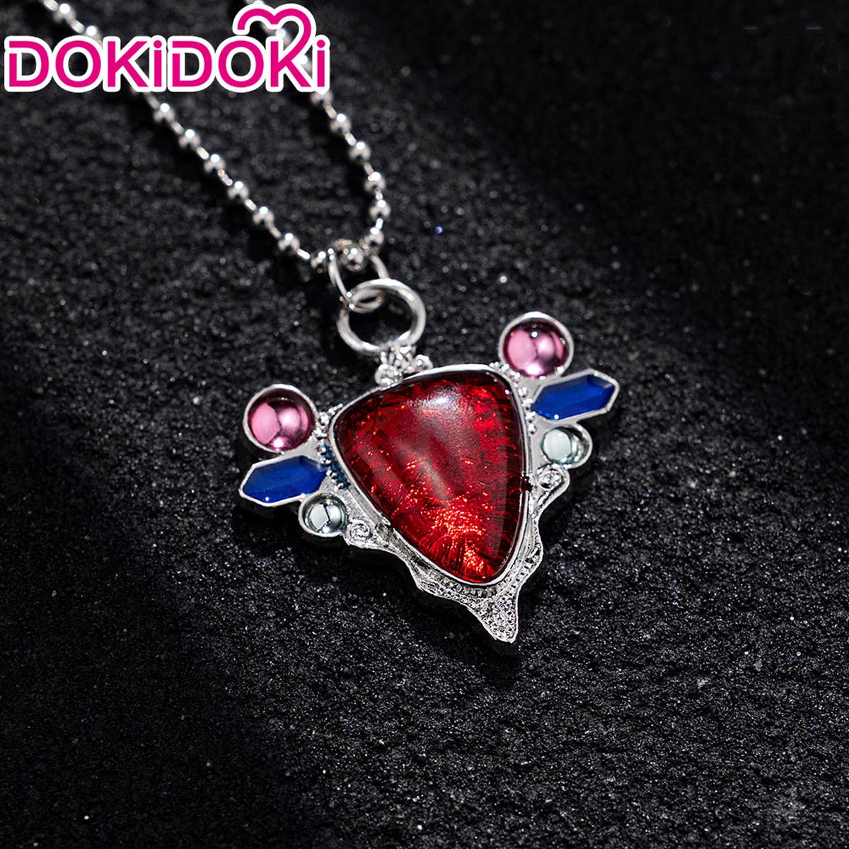 In StockDokiDoki Mange Anime Cosplay Prop Necklace Red Stone of Aja Super Aja The Stand Arrow