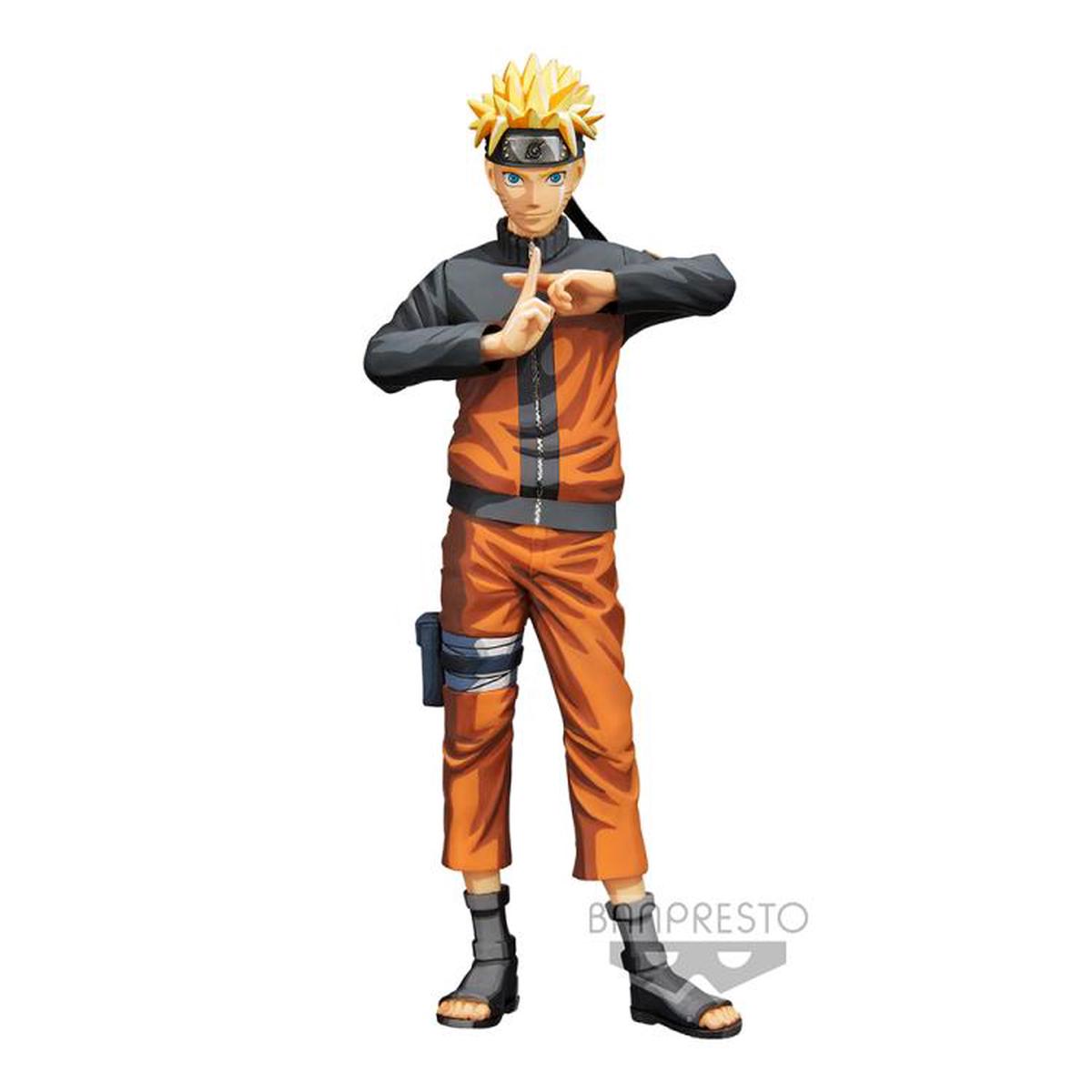Naruto Shippuuden Uzumaki Naruto - Grandista nero - Manga Dimensions Banpresto
