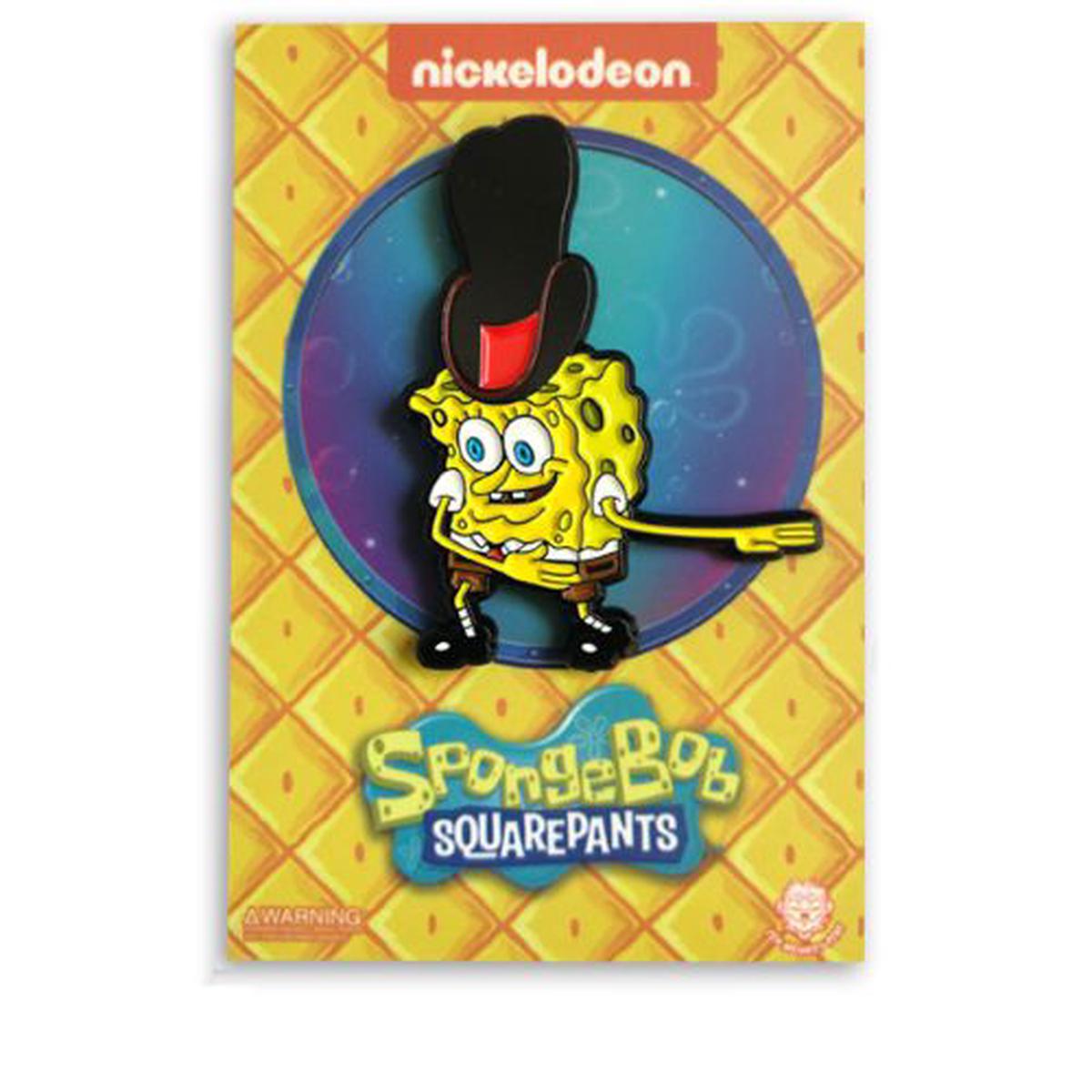 Zen Monkey Spoons Rattling - Spongebob Squarepants Pin