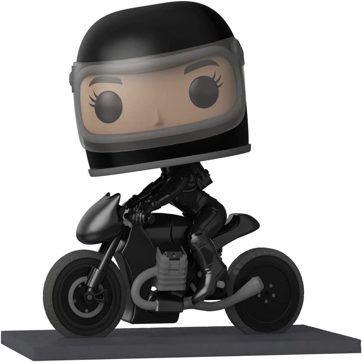 Funko Pop Ride Deluxe The Batman - Selina Kyle on Motorcycle Vinyl Figure