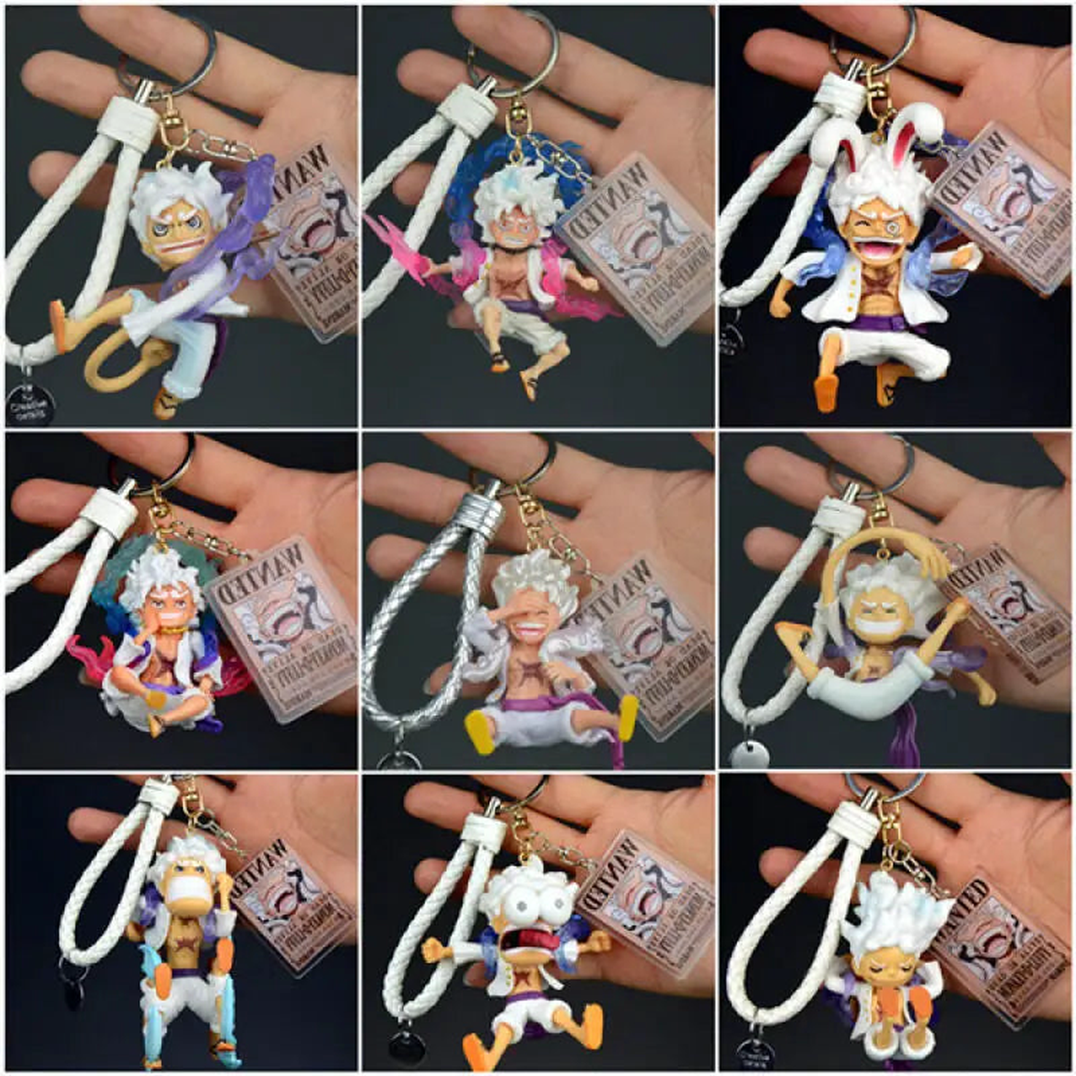Luffy Nika Wanted - Schlsselanhnger - One Piece