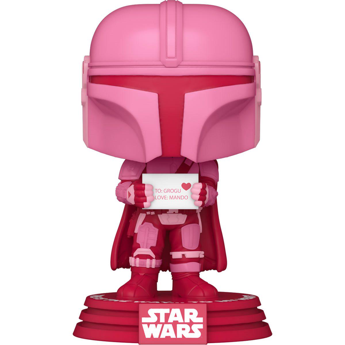 PRESALE Funko POP Star Wars Valentines Day The Mandalorian 495 Vinyl Bobblehead