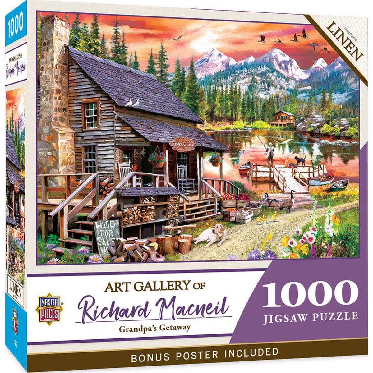 Art Gallery - Grandpas Getaway 1000 Piece Jigsaw Puzzle