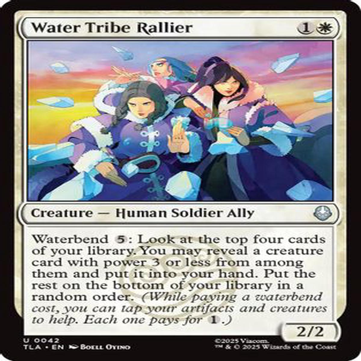 Water Tribe Rallier (TLA-042) - Avatar The Last Airbender