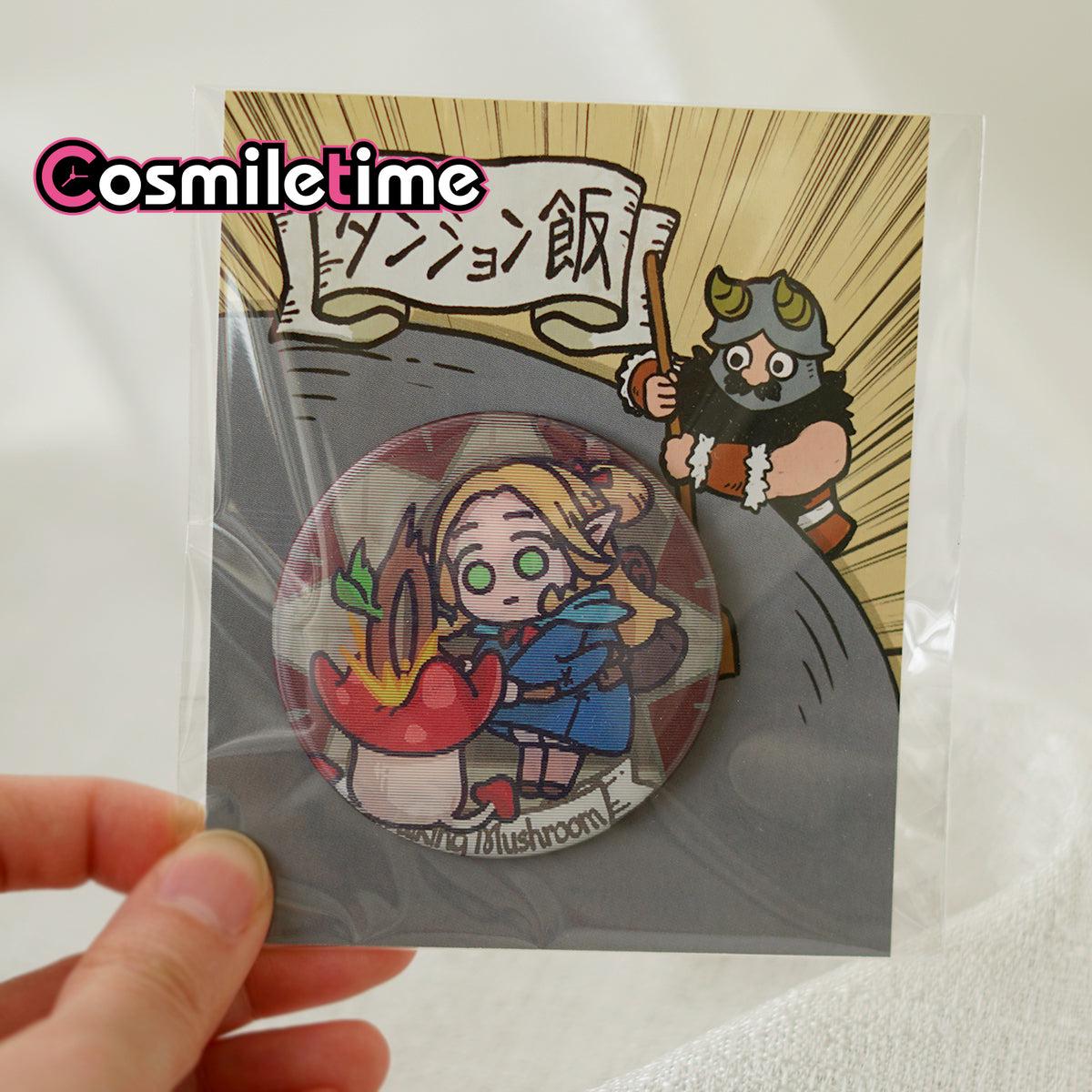 Delicious in Dungeon Marcille Metal Badge Brooch Pin Collection 2025 New Gifts
