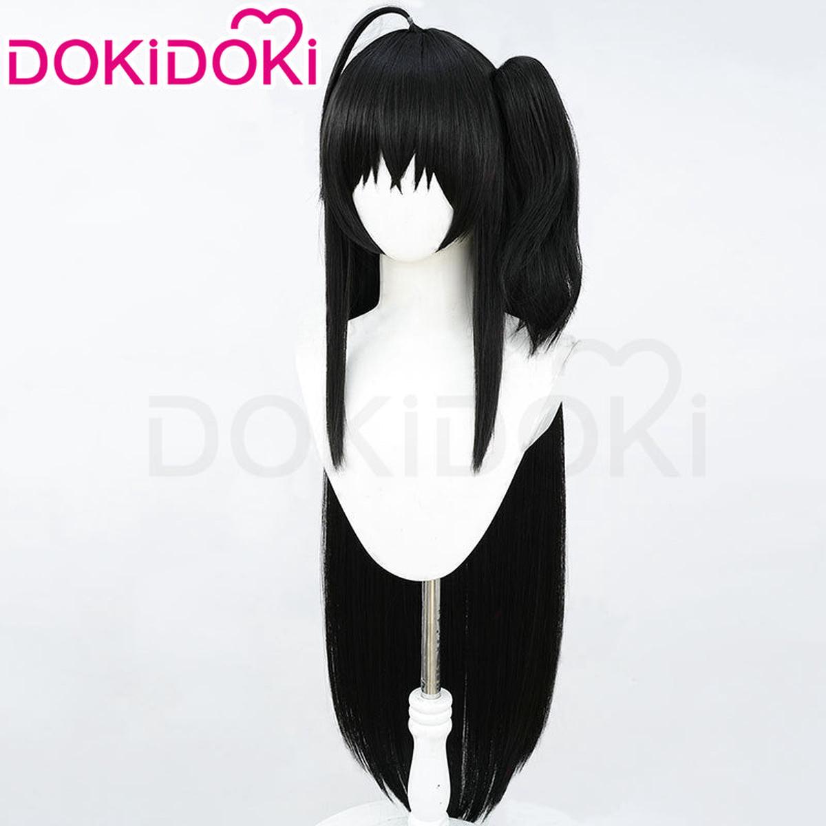 In StockDokiDoki Game Azur Lane Cosplay Taihou Wig Long Black Wig