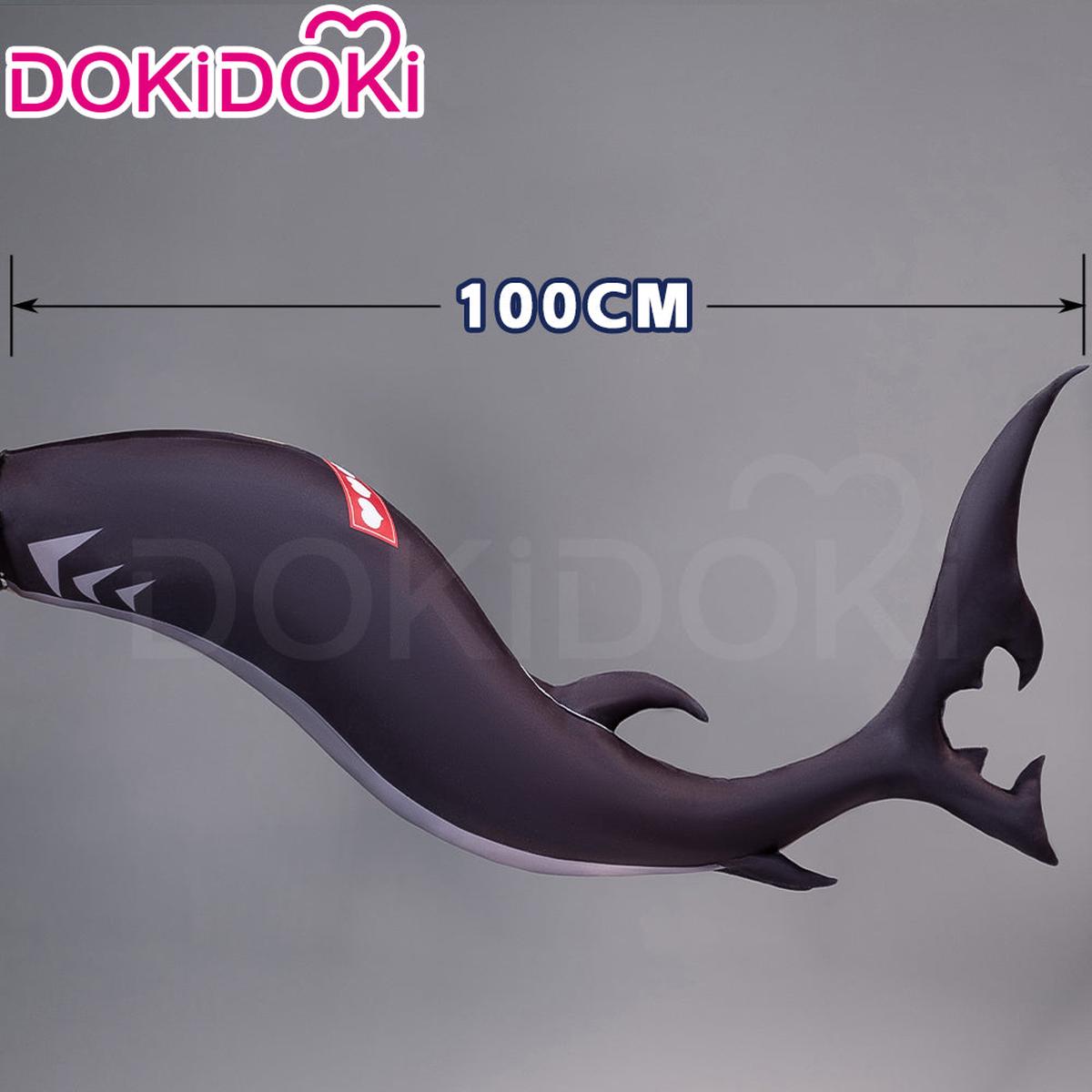 In StockDokiDoki Game Zenless Zone Zero Cosplay Ellen Joe Prop Tail Victoria Housekeeping Co Shark Girl Maid