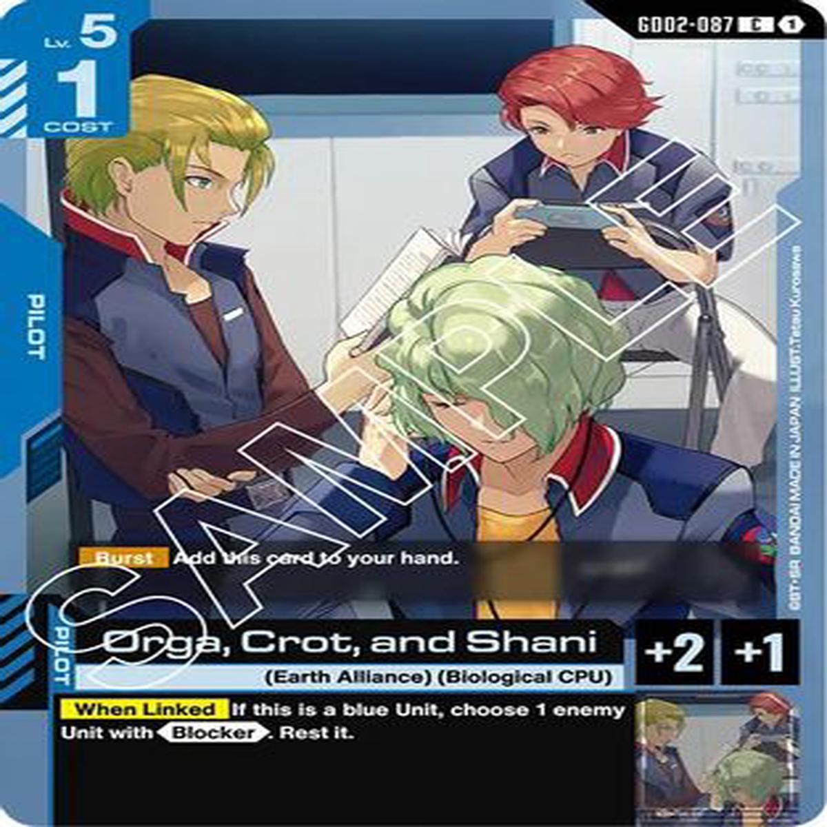 Orga Crot and Shani (GD02-087) - Dual Impact