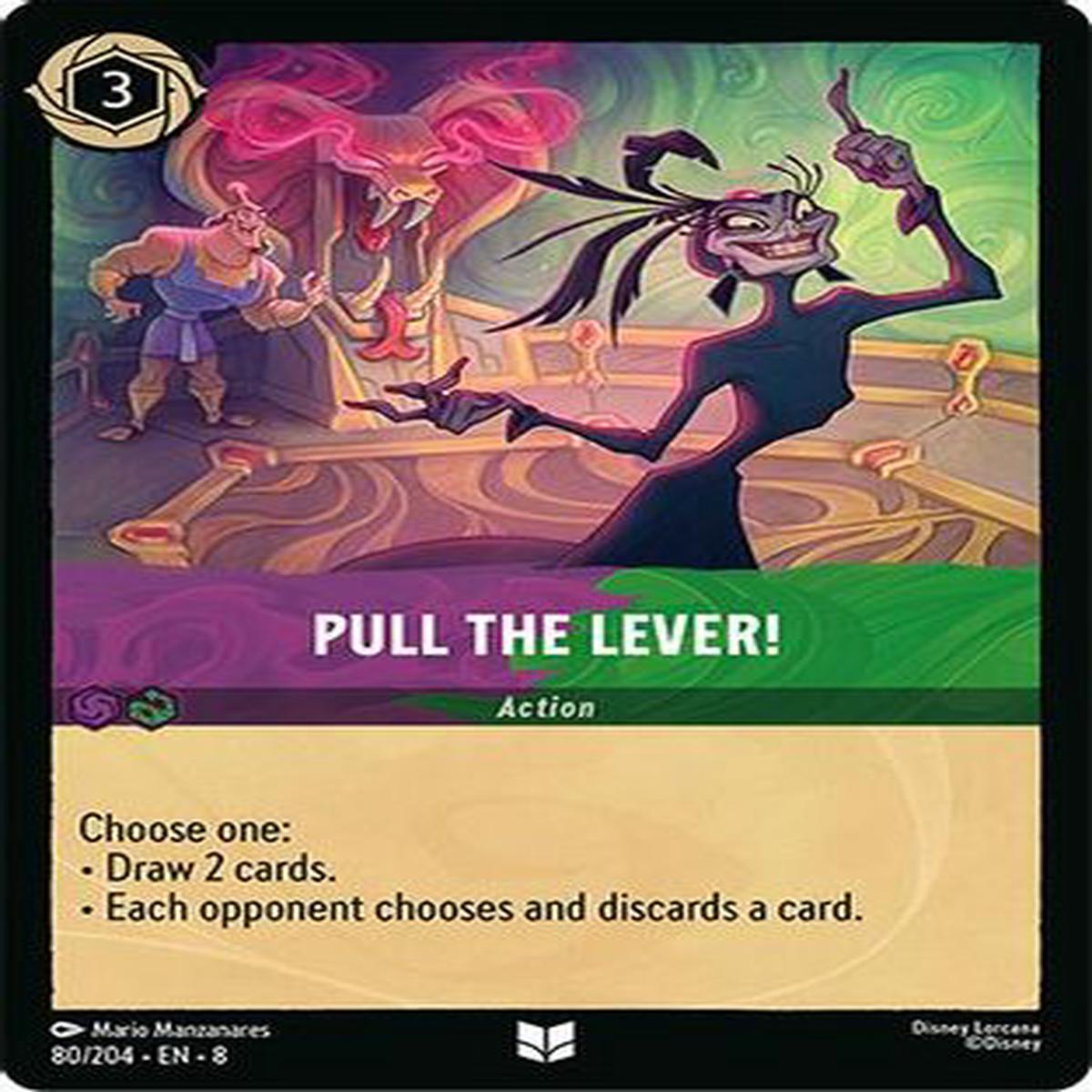 Pull the Lever (80204) - Reign of Jafar Cold Foil