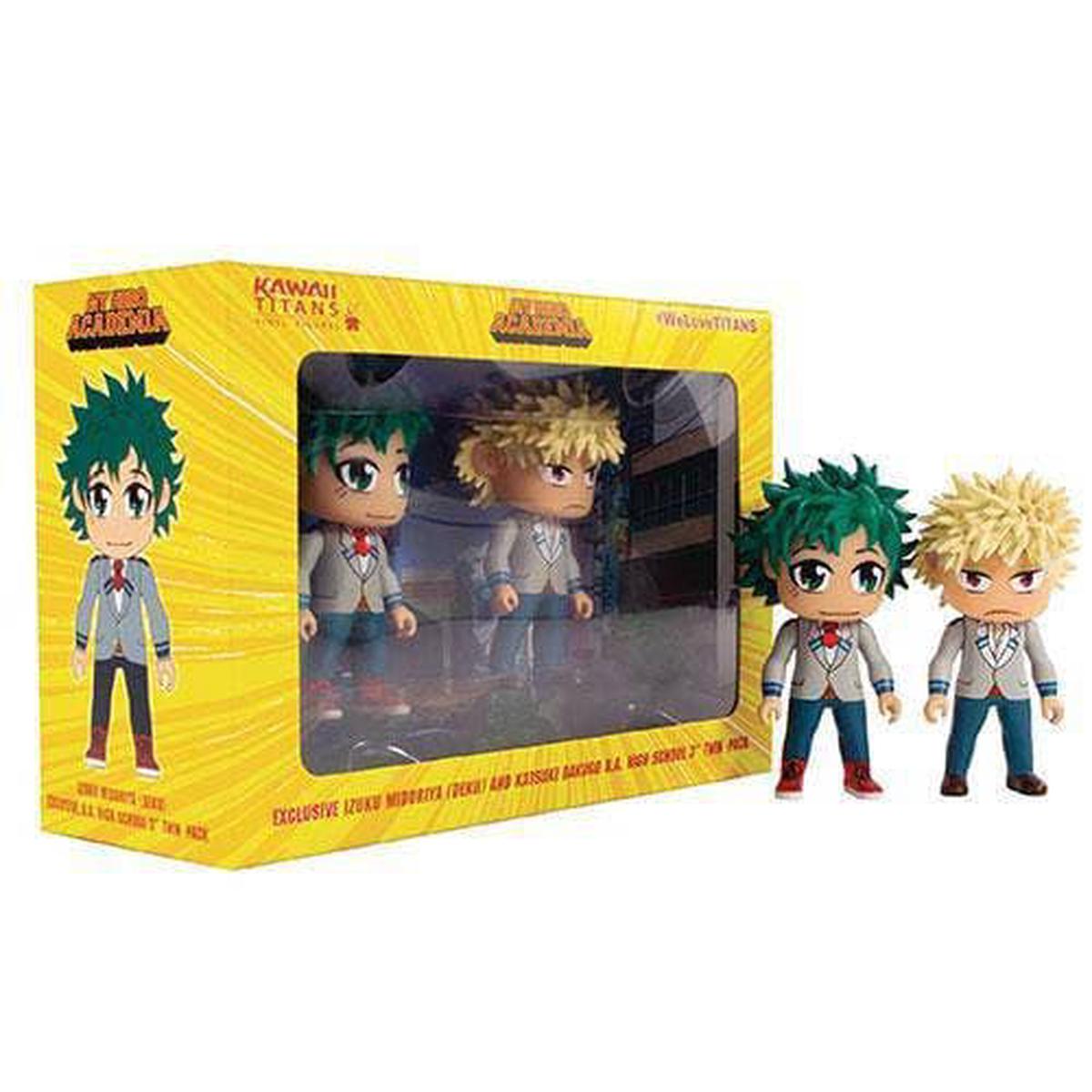 My Hero Academia Titan School Deku Bakugu 3 Inch 2-Pack figures
