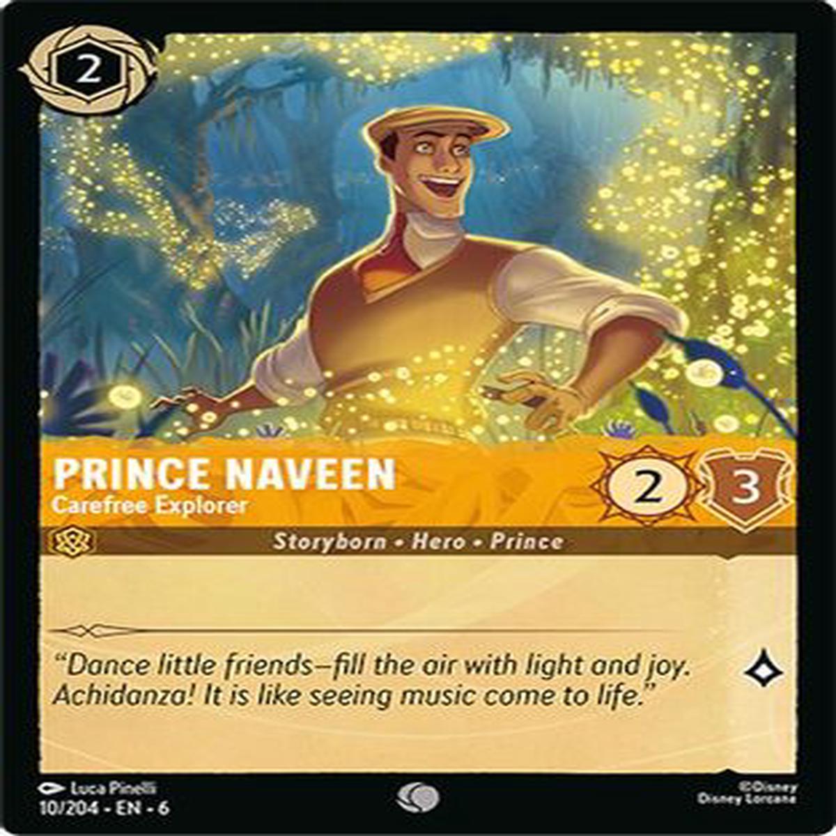 Prince Naveen - Carefree Explorer (10204) - Azurite Sea