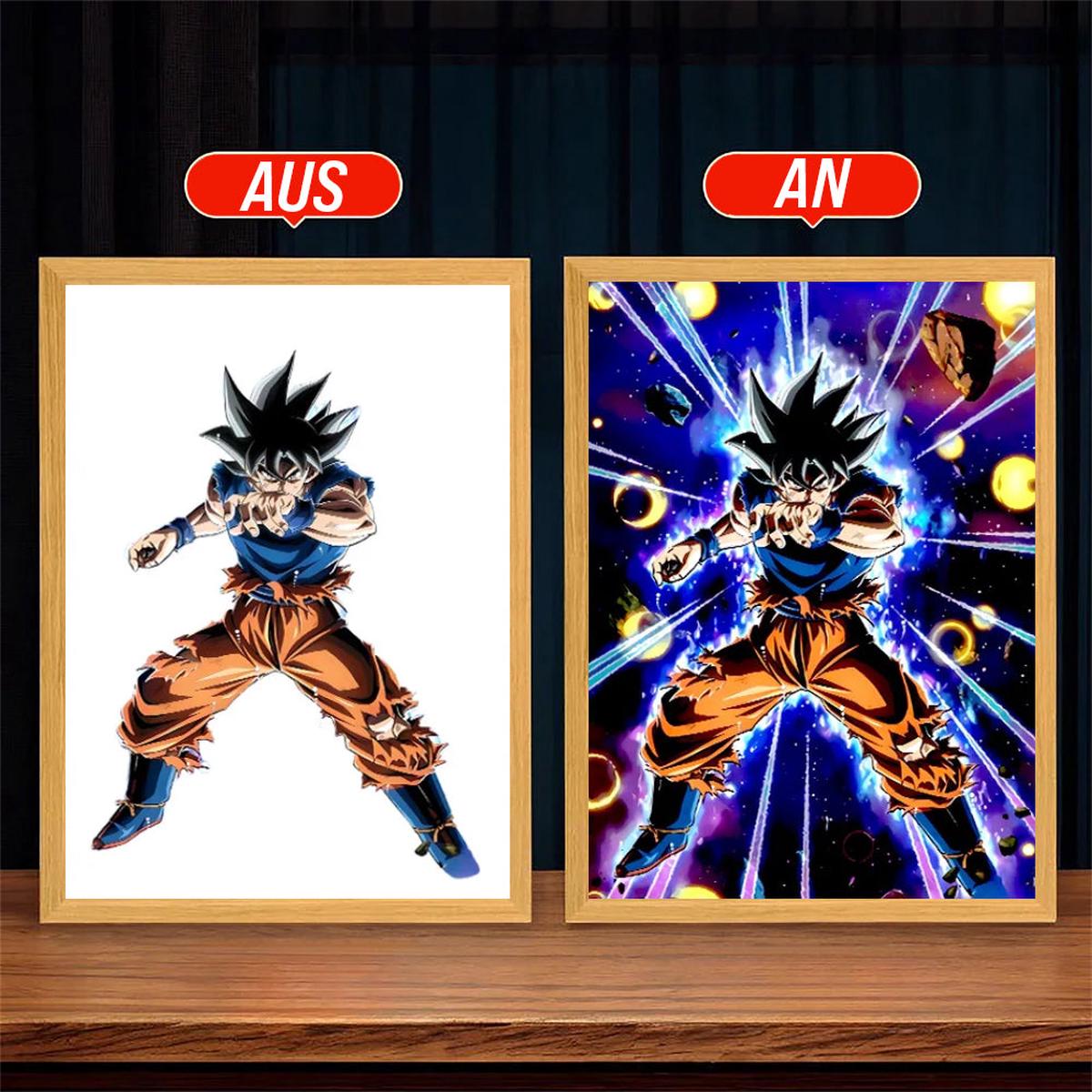 Son Goku - beleuchtetes Gemlde - Dragon Ball