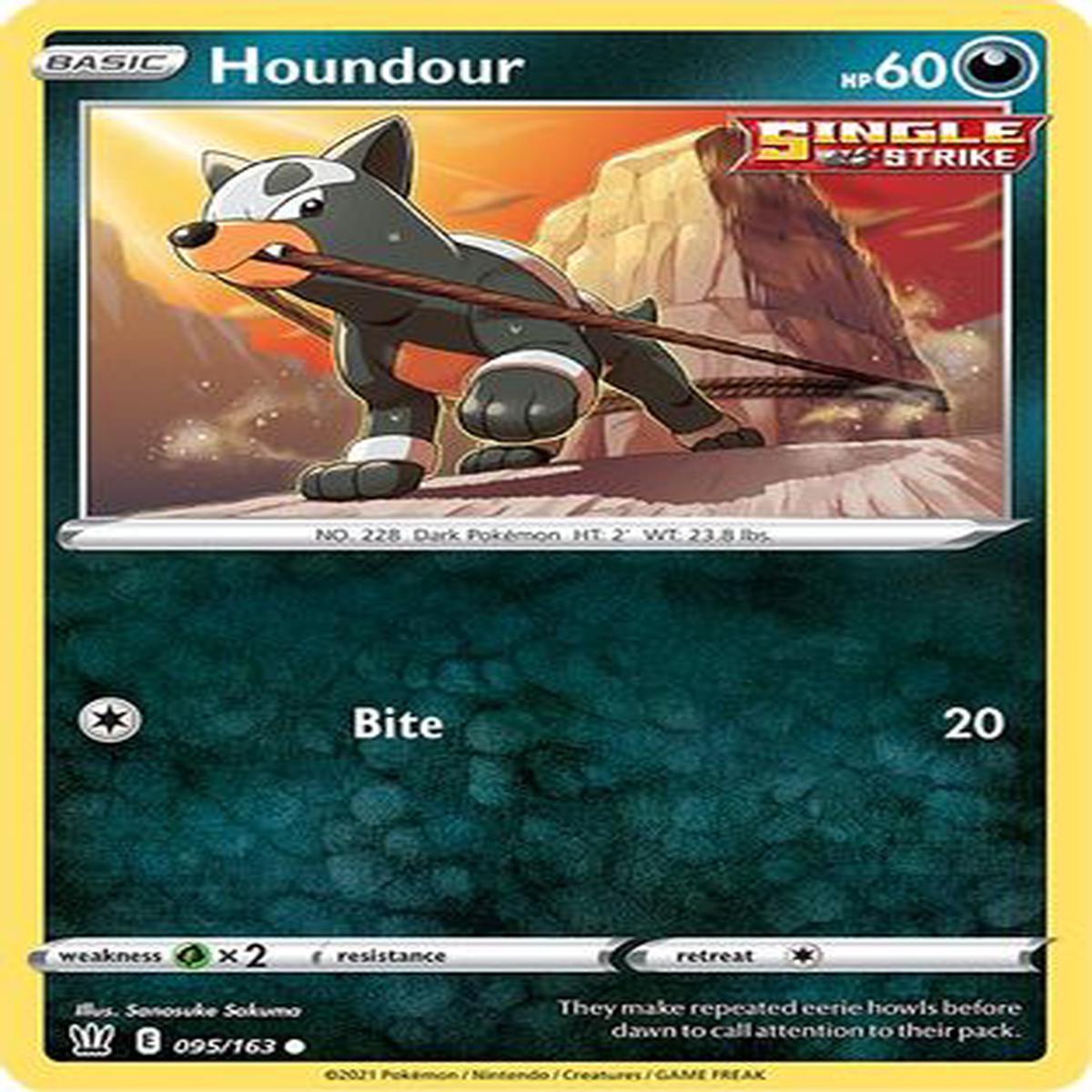 Houndour 095163 - SWSH05 Battle Styles