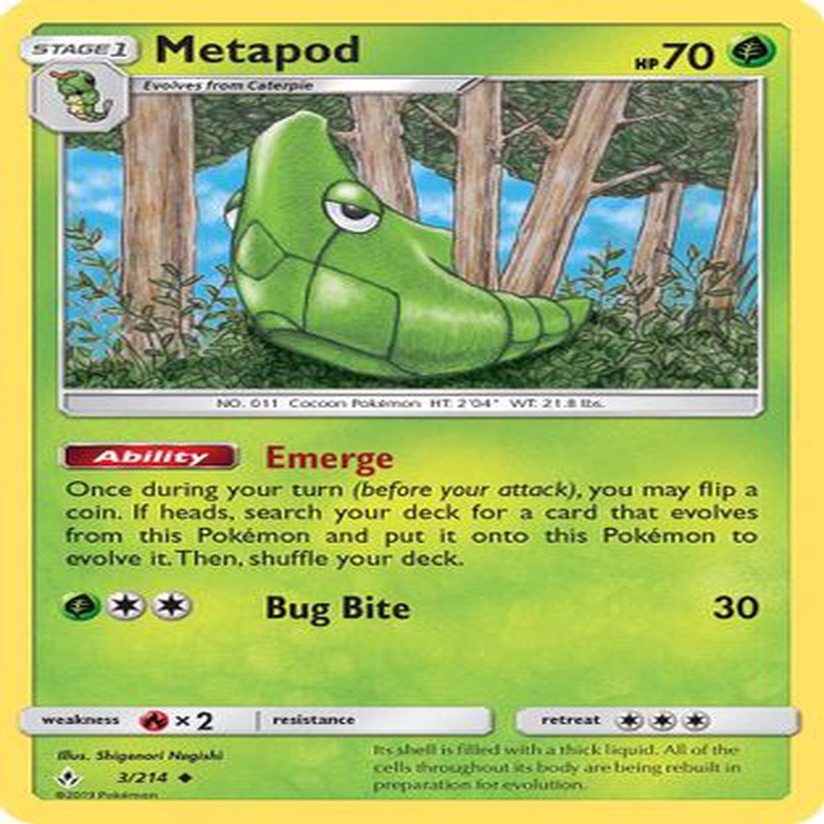 Metapod 003214 - SM Unbroken Bonds