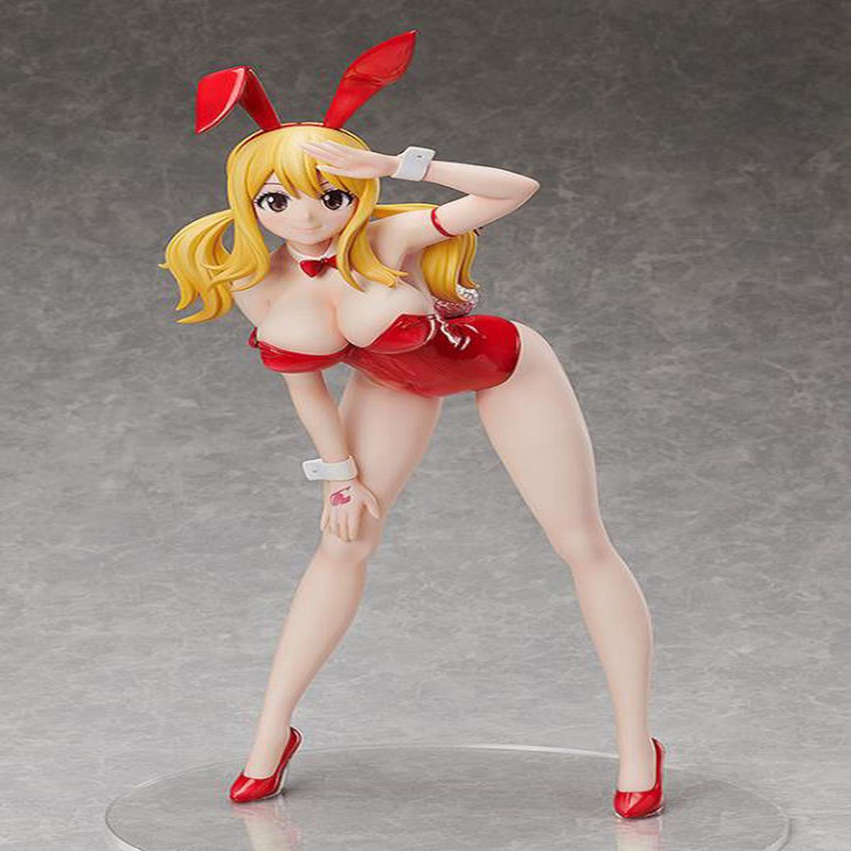Fairy Tail Lucy Heartfilia - B-style - 14 Scale Figure - Bare Leg Bunny Ver Freeing