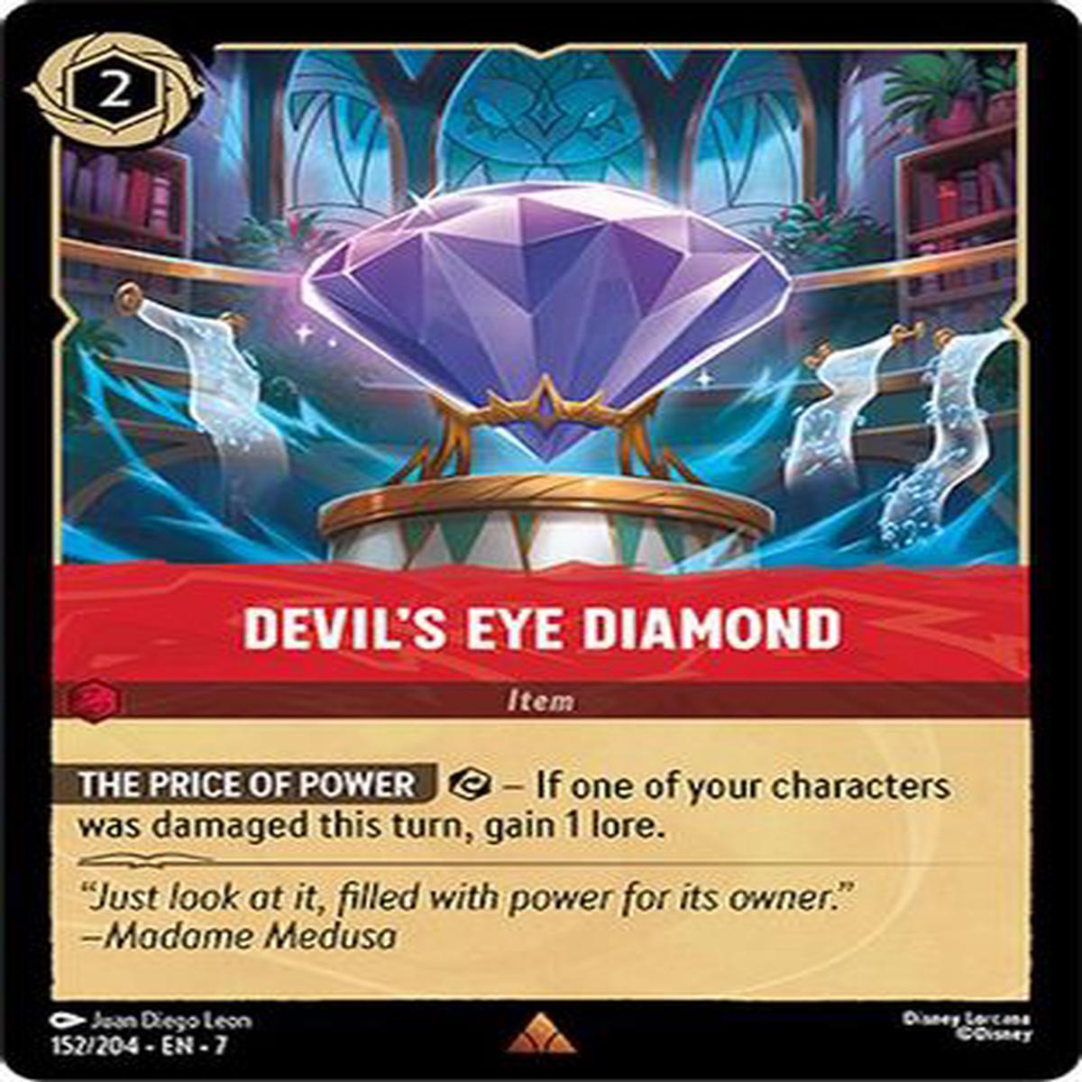 Devils Eye Diamond (152204) - Archazias Island Cold Foil