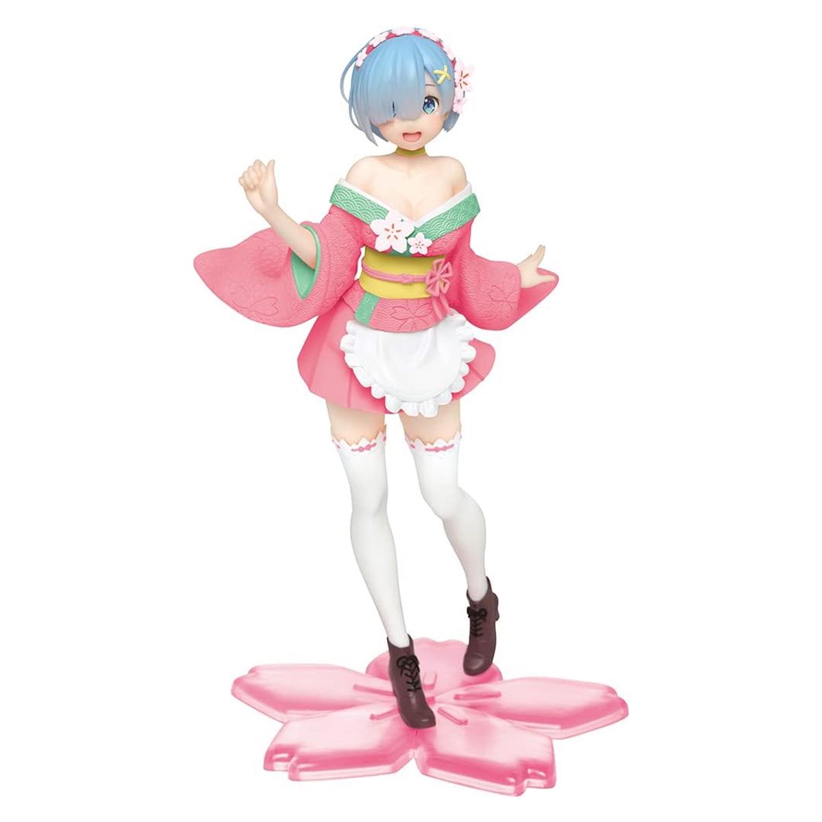 Taito ReZero Starting Life in Another World - Rem (Sakura Ver) Renewal Edition Precious Figure