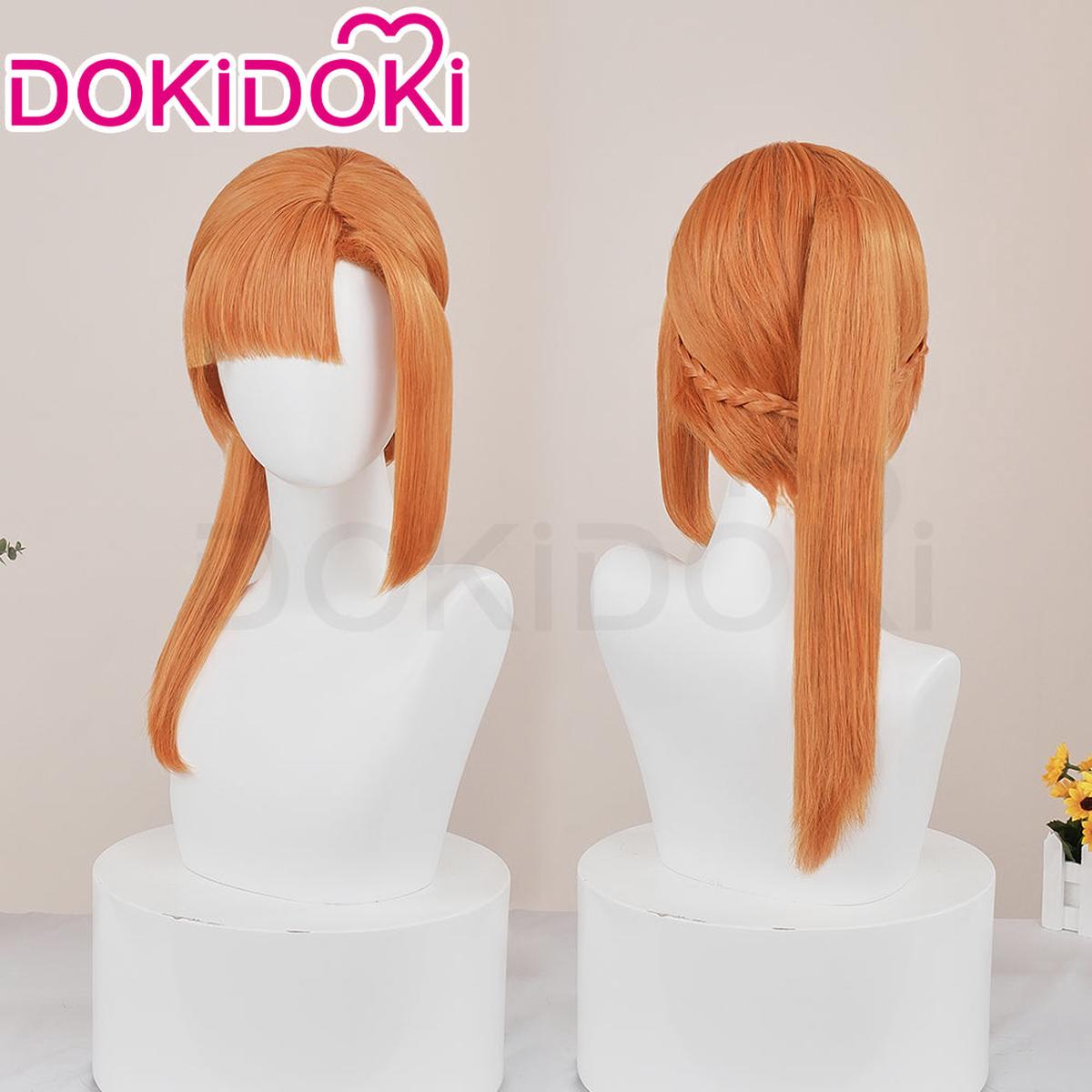 Ready For ShipDokiDoki Game Your Turn To Die Death Game By Majority Cosplay Chidouin Sara Wig Long Straight Orange Hair