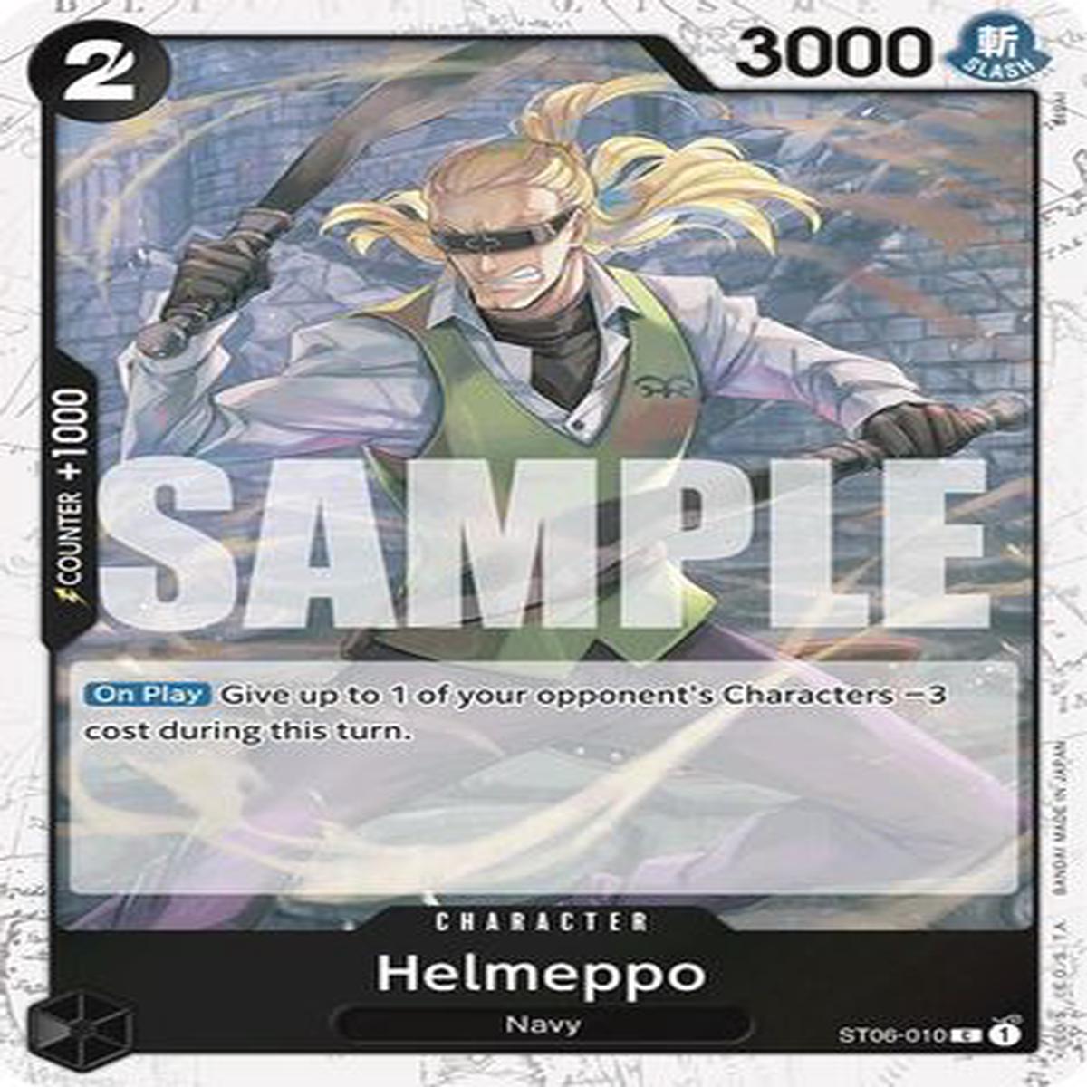 Helmeppo (Jolly Roger Foil) (ST06-010) - Premium Booster -The Best- Foil