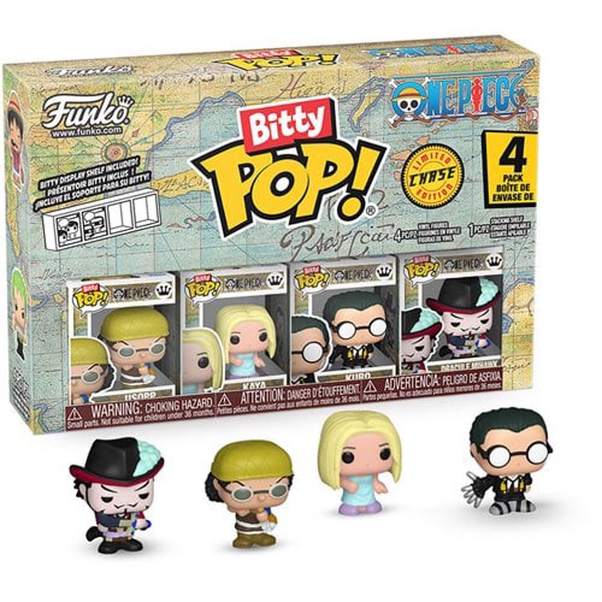 One Piece Usopp Funko Bitty Pop Mini-Figure 4-Pack