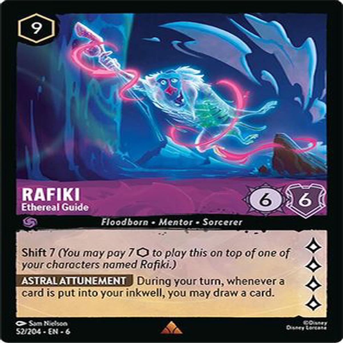 Rafiki - Ethereal Guide (52204) - Azurite Sea