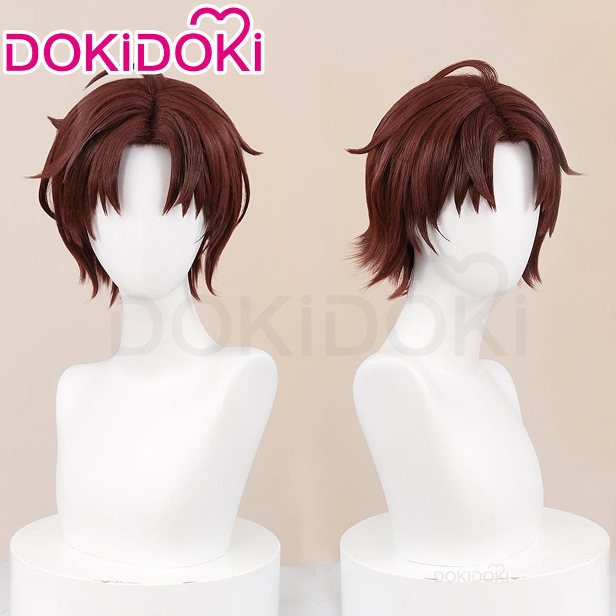 Ready For ShipDokiDoki Anime Cosplay Wig Short Brown Hair