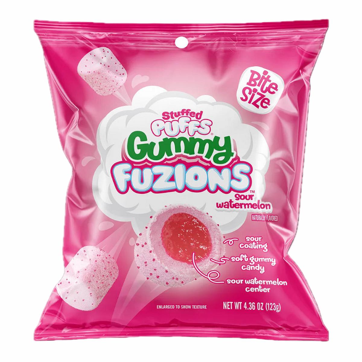 Stuffed Puffs Gummy Fuzions - Sour Watermelon (123g)