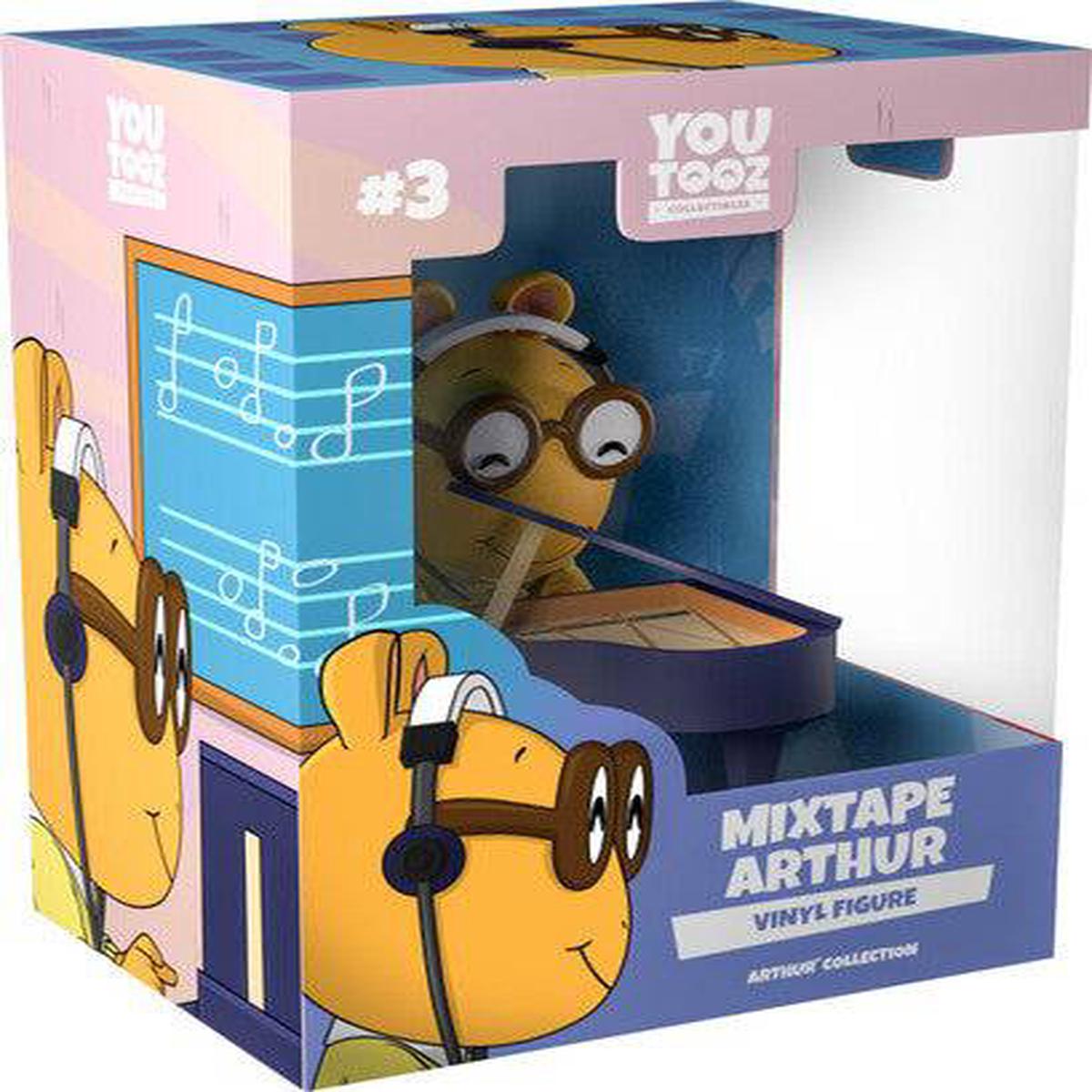 Youtooz - Arthur the Aardvark Collection Mixtape Arthur Vinyl Figure 3