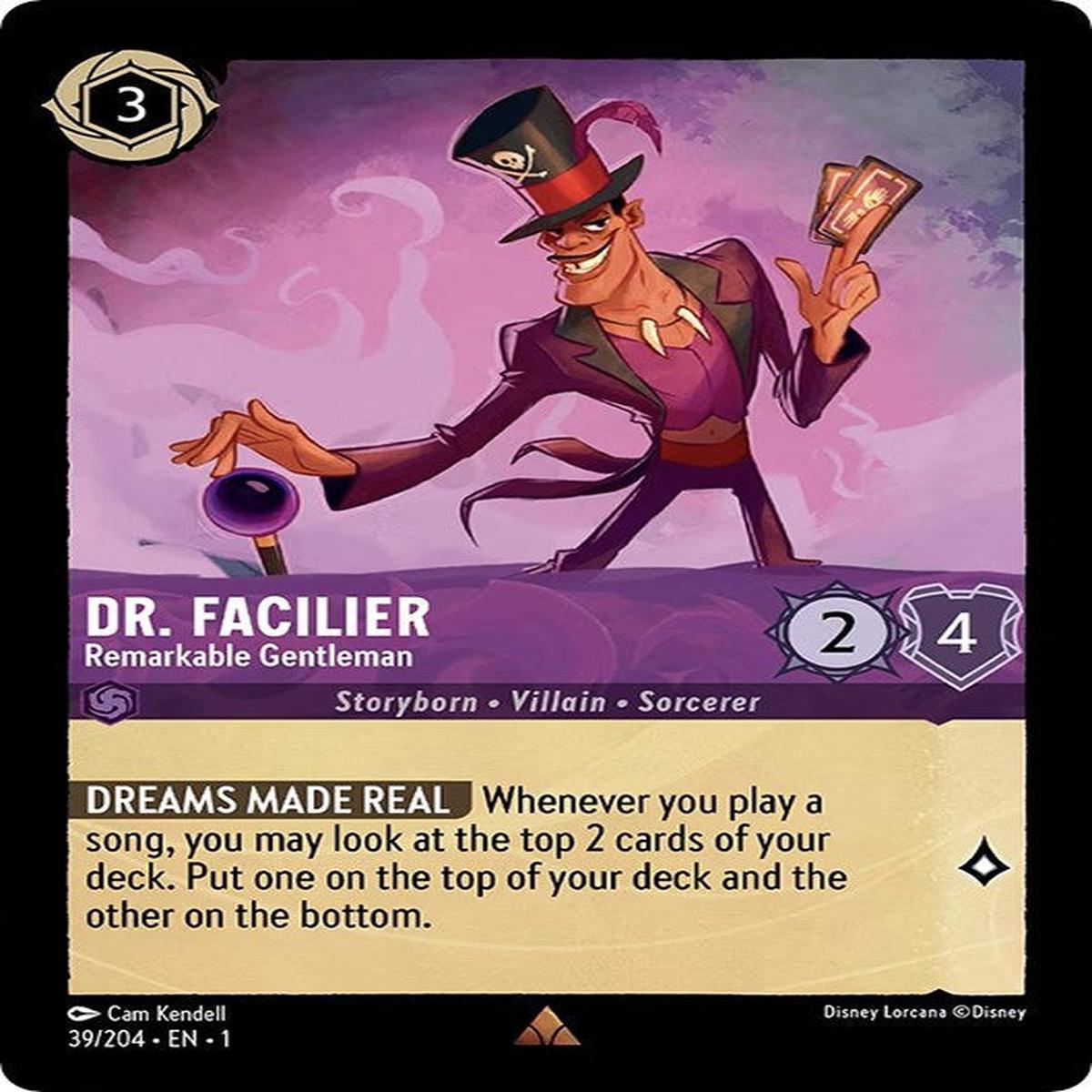 Dr Facilier - Remarkable Gentleman (39204) - The First Chapter