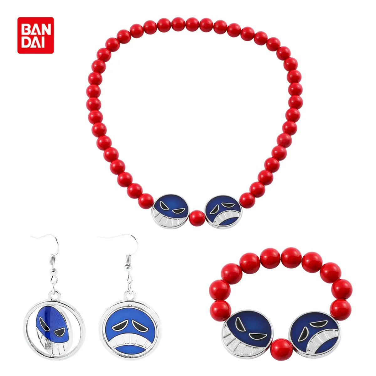 Aces Schmuck - Armband Kette Ohrringe - One Piece
