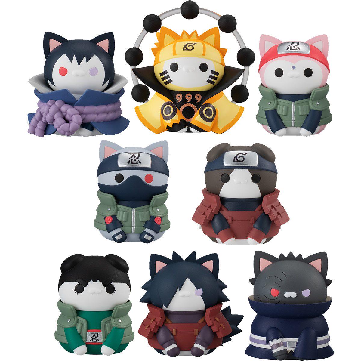 Naruto Mega Cat Project - Nyaruto Last Battle Nyan - Box of 8 MegaHouse