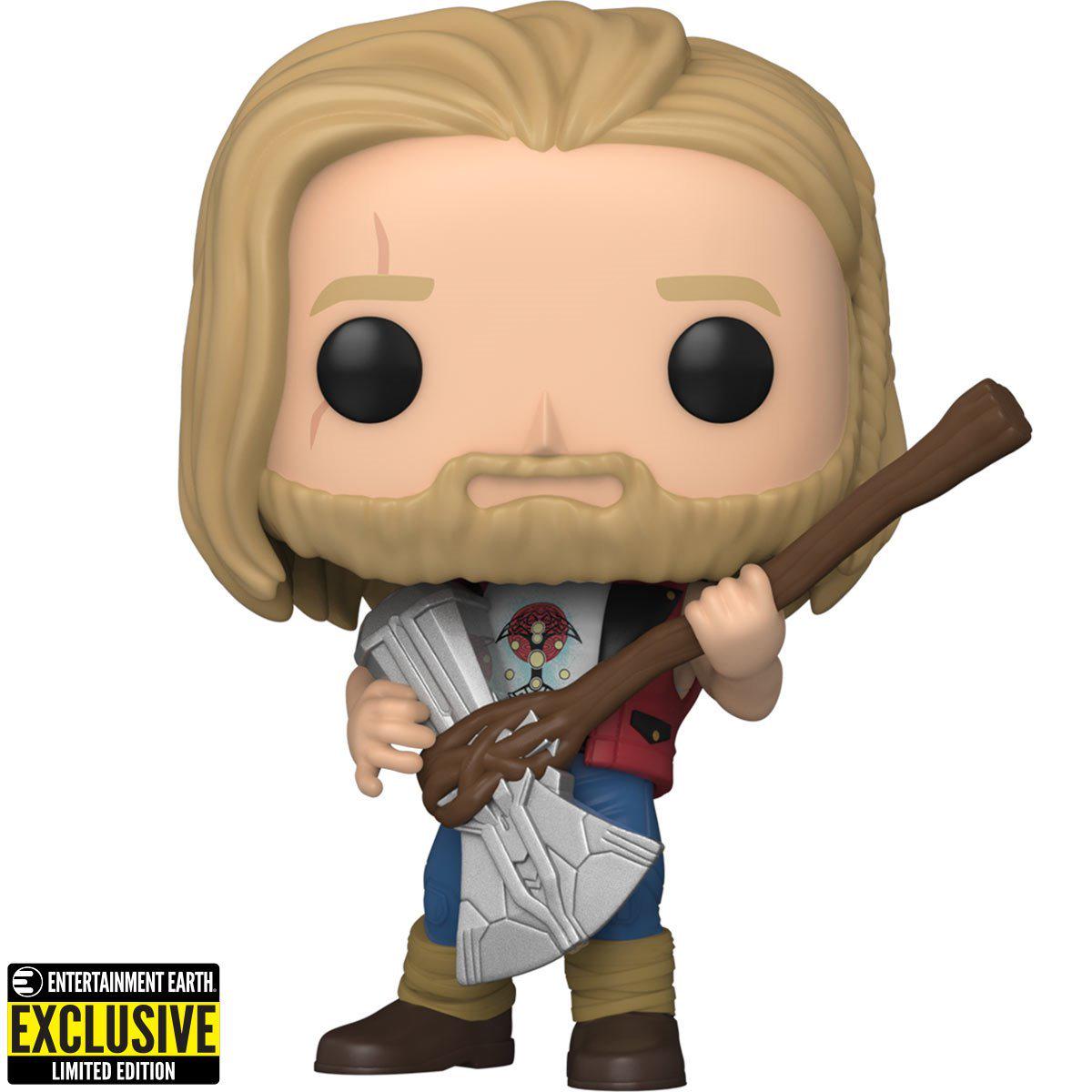 Funko Pop Marvel Thor Love and Thunder - Ravager Thor Entertainment Earth Exclusive