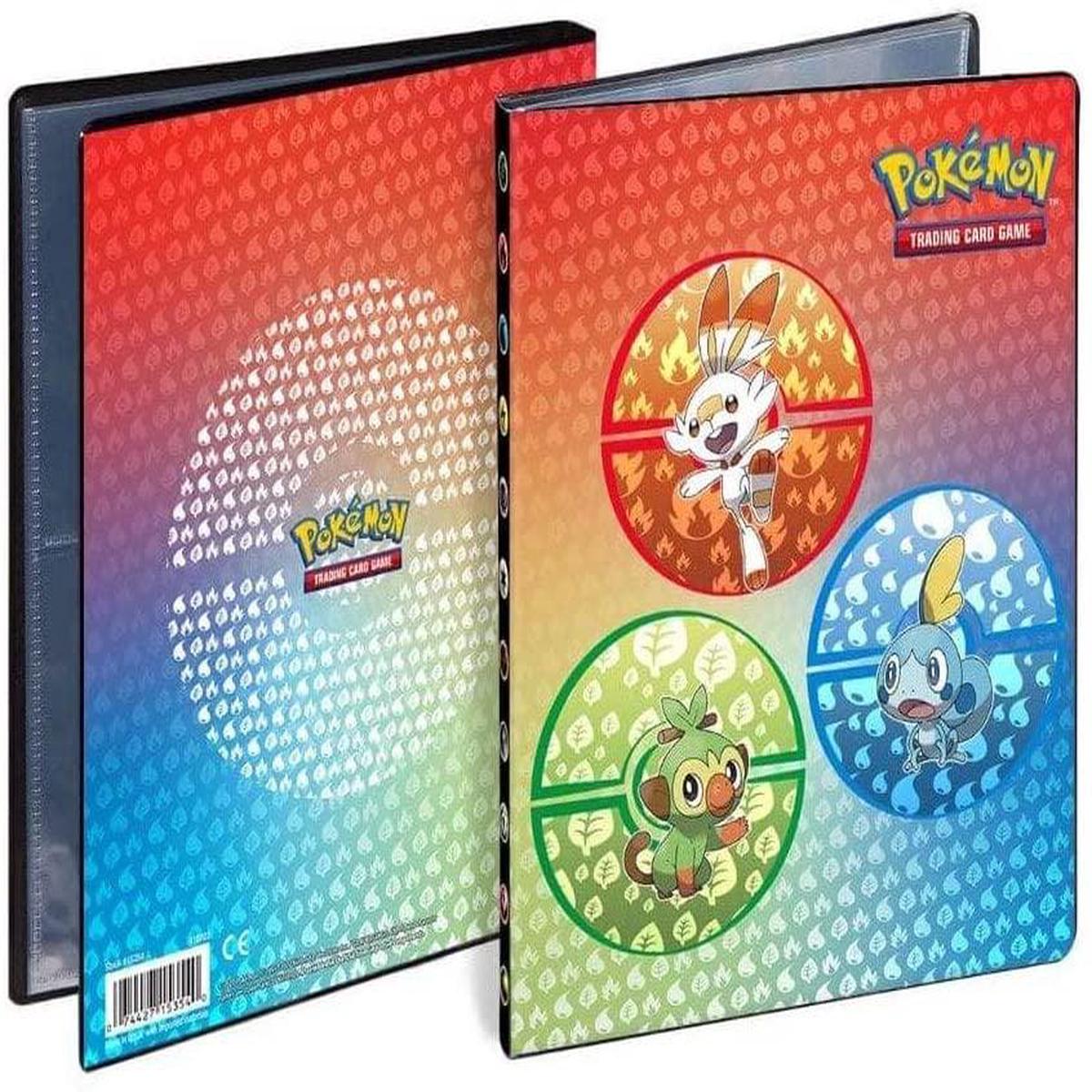 Ultra Pro Sword Shield Galar Starters 4-Pocket Portfolio