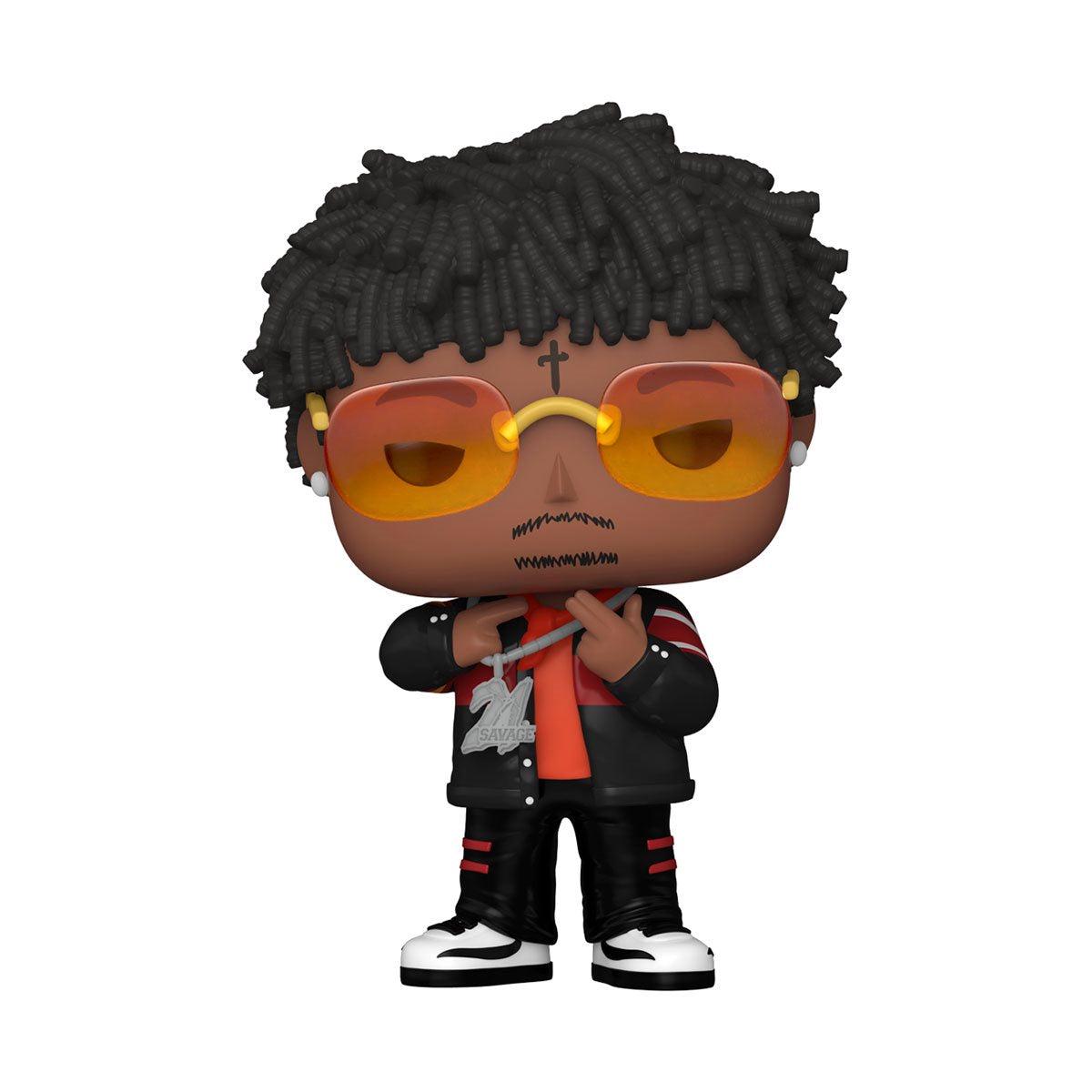 PRESALE Funko POP Rocks 21 Savage 322 Vinyl Figures