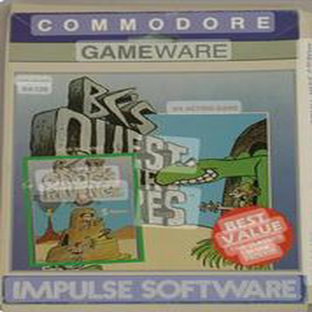 BCs Quest for Tires BCs II Grogs Revenge - Commodore 64 128