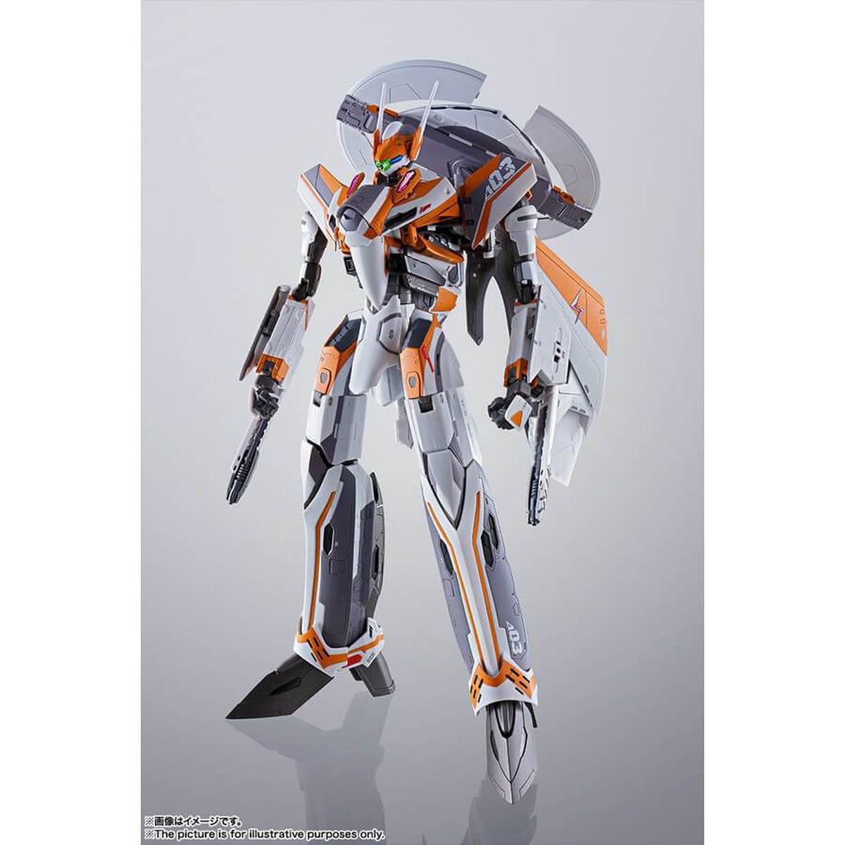 DX Chogokin Macross Delta - VF-31E Siegfried - Chuck Mustang Use