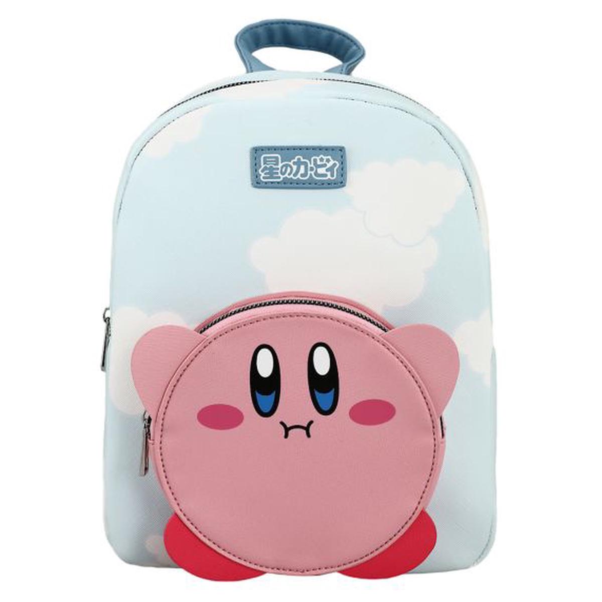 Kirby Cloud Mini Backpack with Die-Cut Pocket
