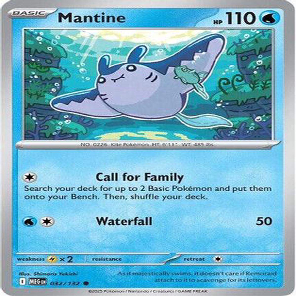 Mantine 032 - ME01 Mega Evolution
