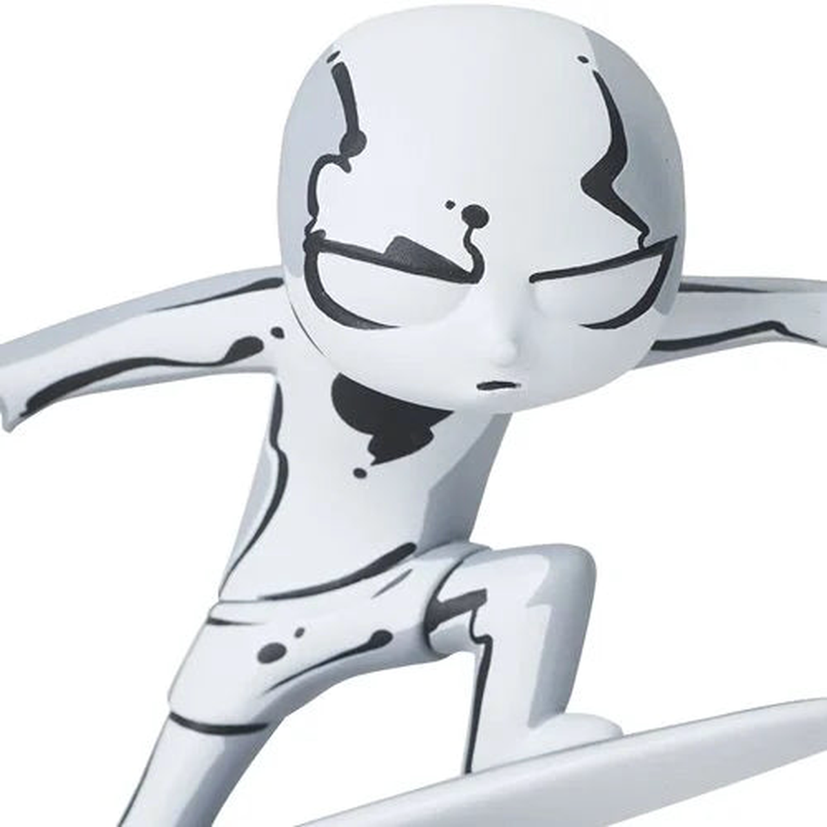 Marvel Silver Surfer 4-Inch Animated Style Statue Diamond Select