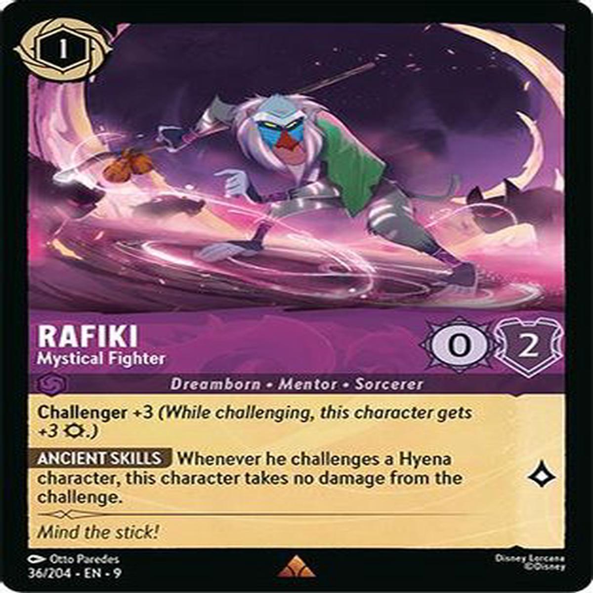 Rafiki - Mystical Fighter (36204) - Fabled