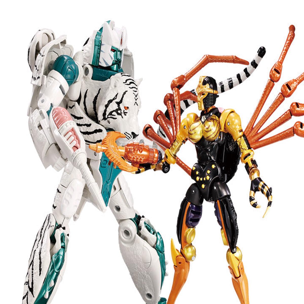 Transformers Beast Wars BWVS-04 - Tigatron vs Blackarachnia (Premium Finish) Two-Pack