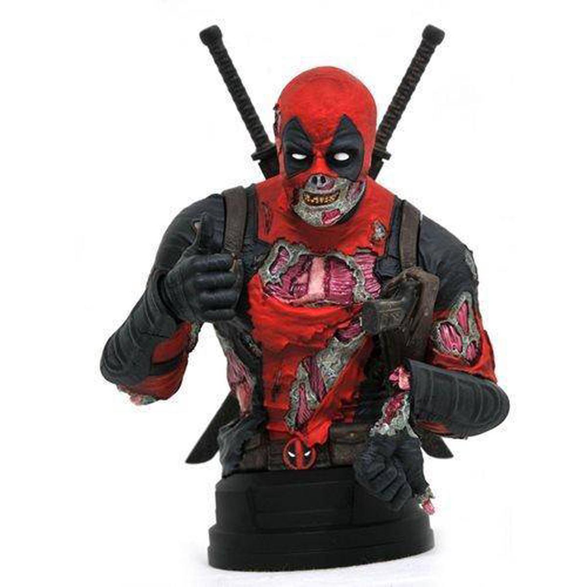 Marvel Deadpool Zombie 16 Scale Mini-Bust - SDCC 2020 PX Exclusive
